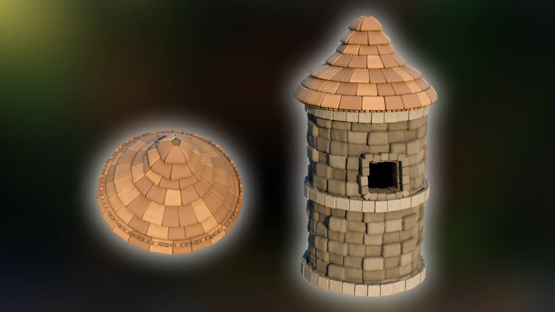 Brick Wall Generator Using Geometry Nodes