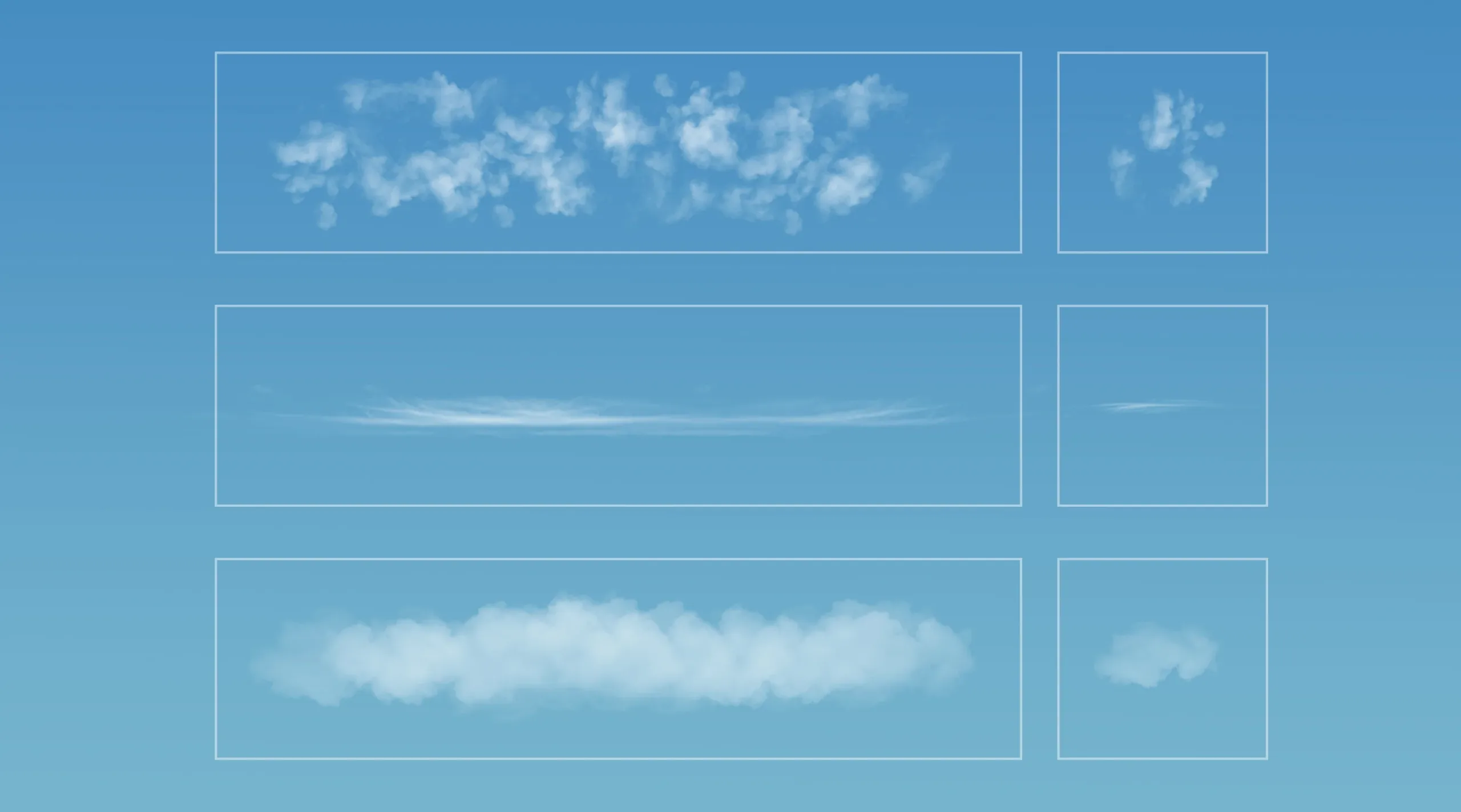 Photoshop Cloud Brushes V2