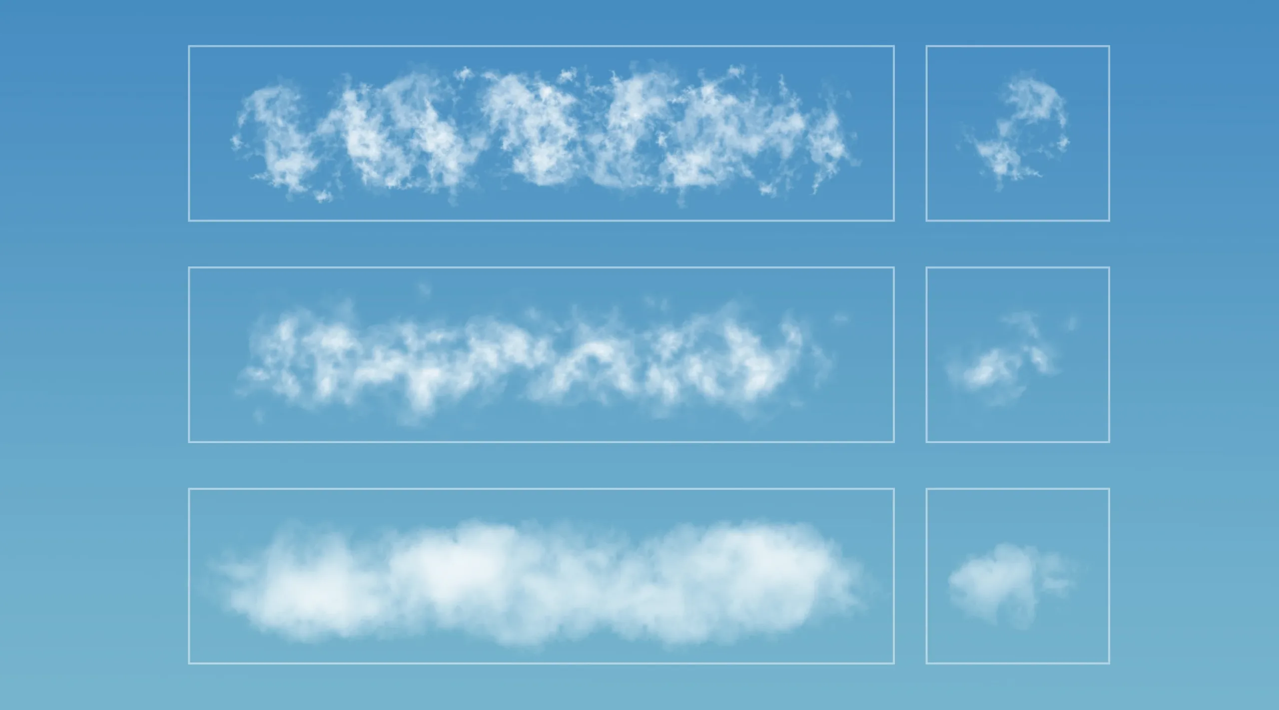 Photoshop Cloud Brushes V2