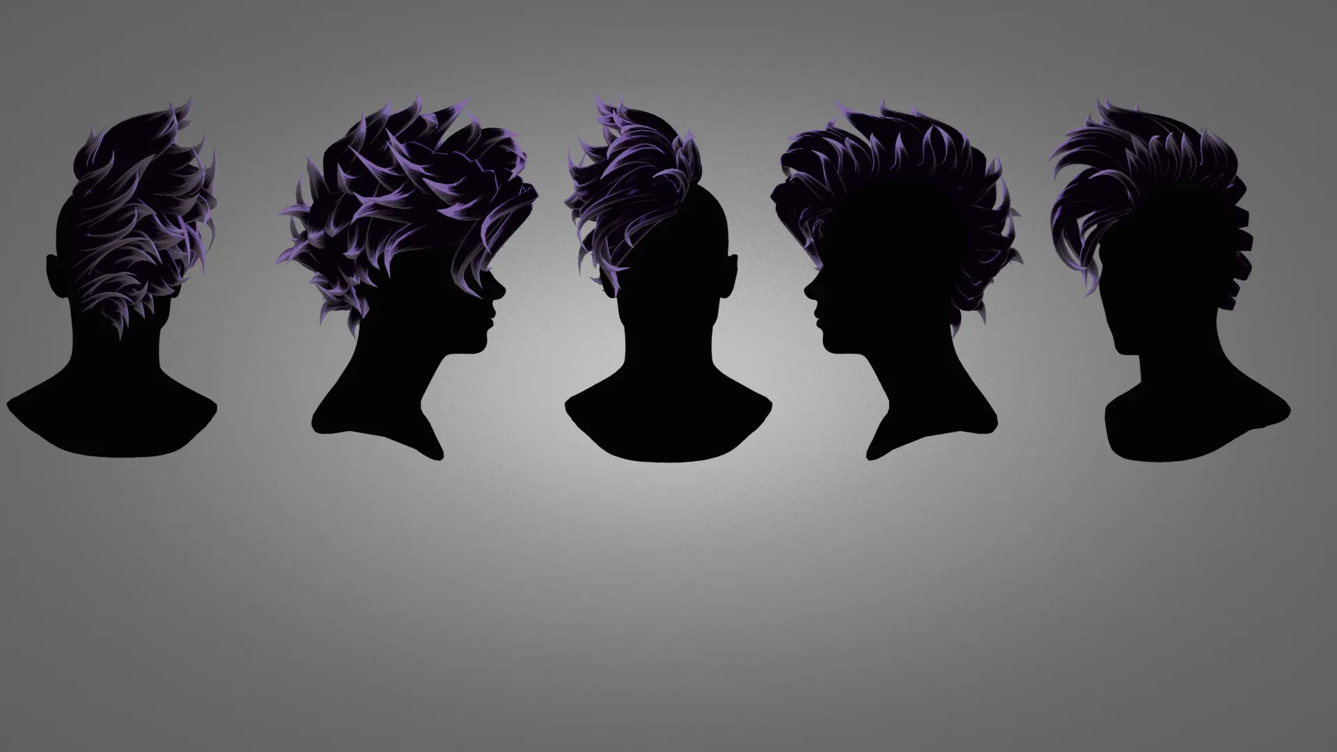 Male hair pack