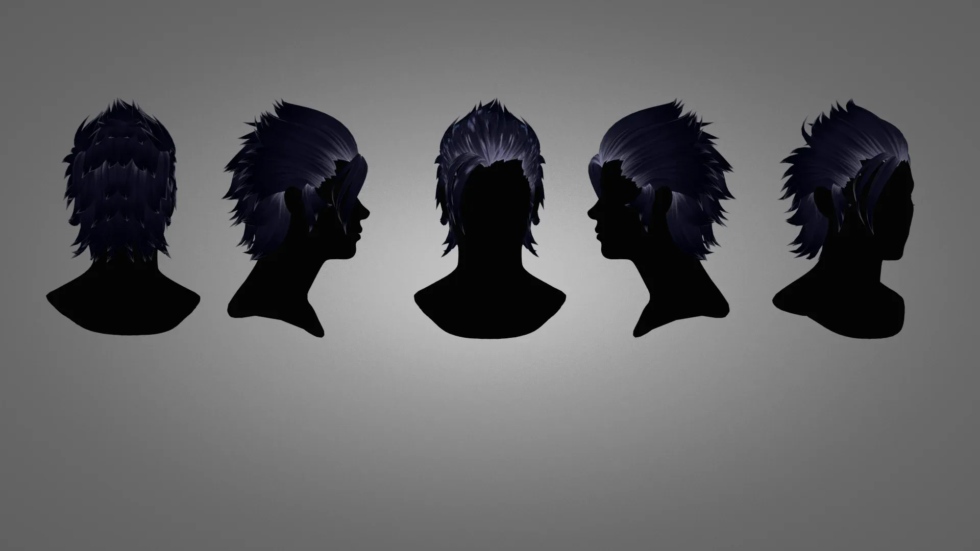 Male hair pack