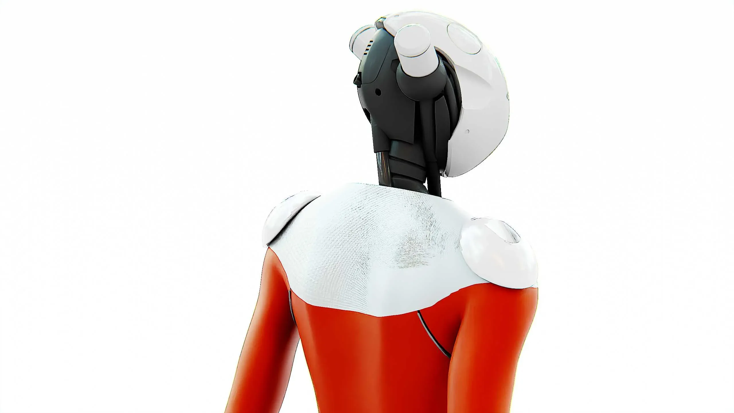 TESLA ROBOT V-3 Auto-Rig Pro Rigged For Mixamo, Unreal Engine, Unity