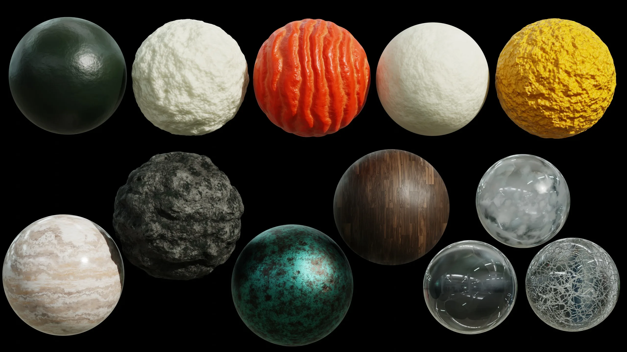 Blender Procedural Material Pack #19