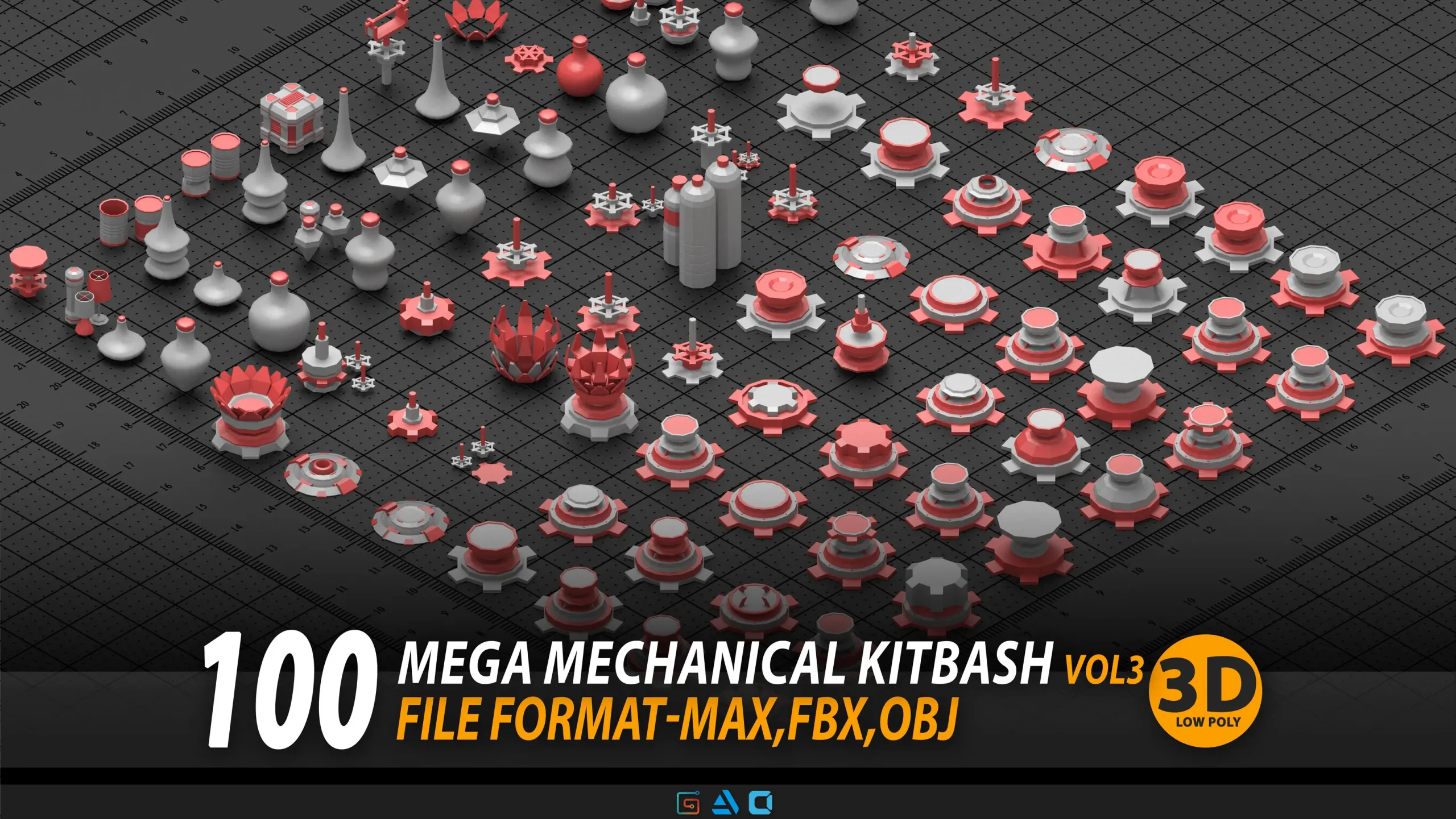 Mega mechanical kitbash | vol3