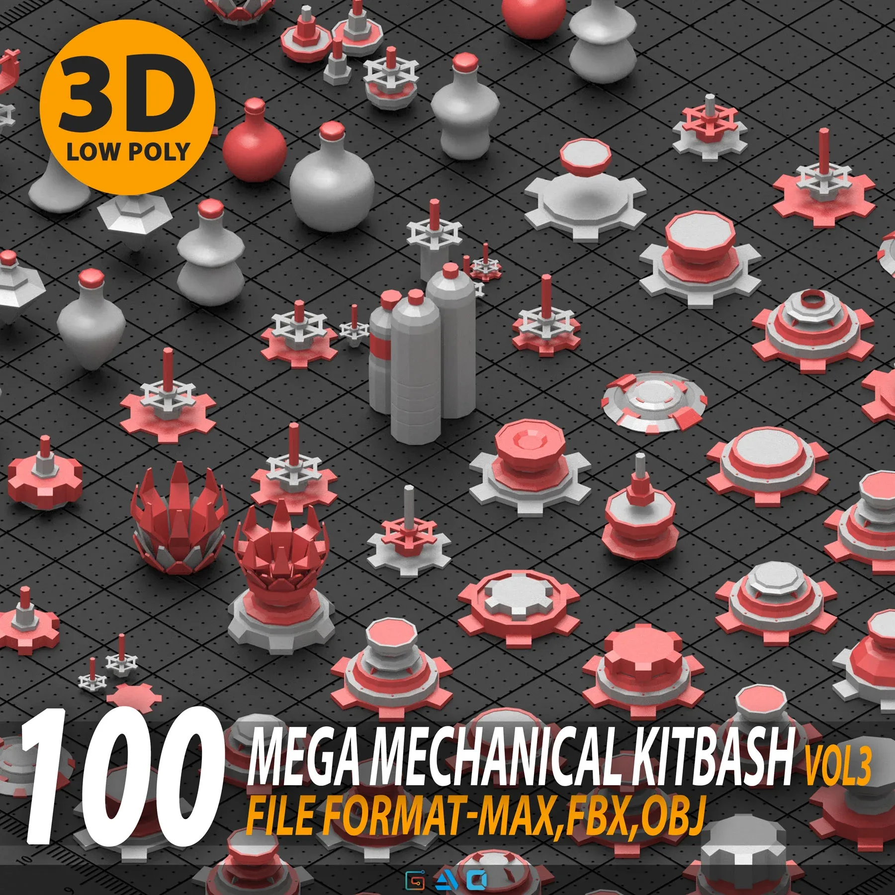 Mega mechanical kitbash | vol3