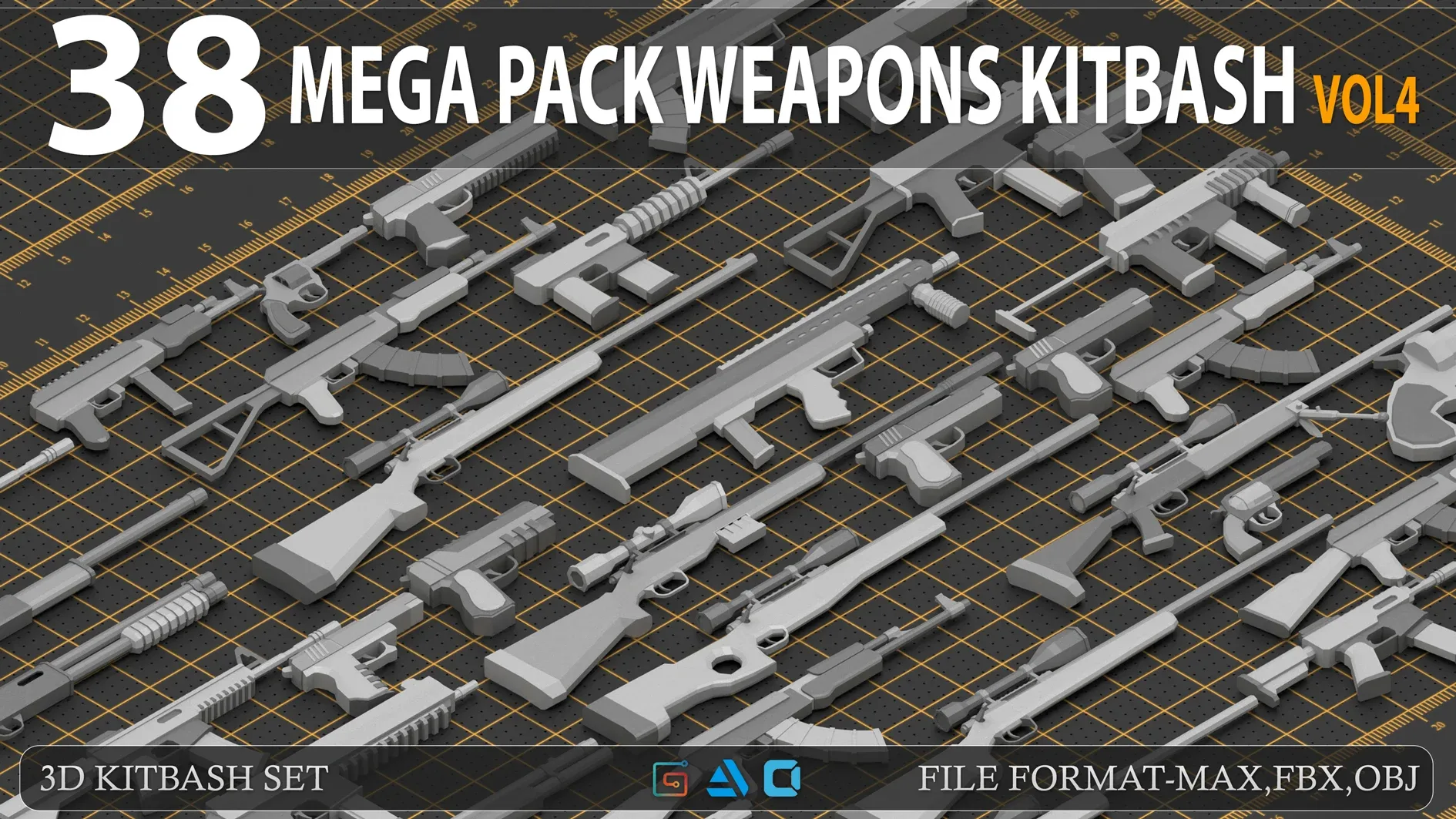 Mega pack weapon kitbash|vol4