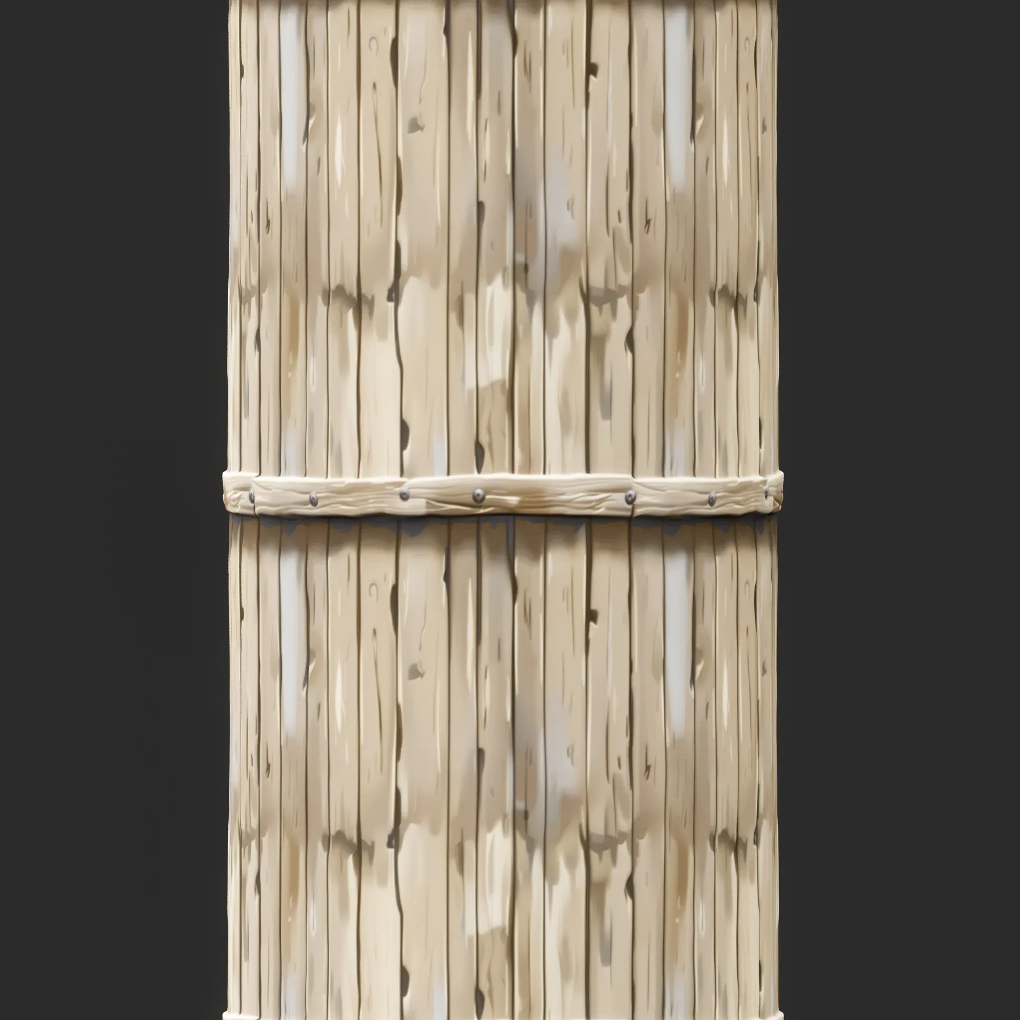 Stylized Wood Fence Seamless Texture