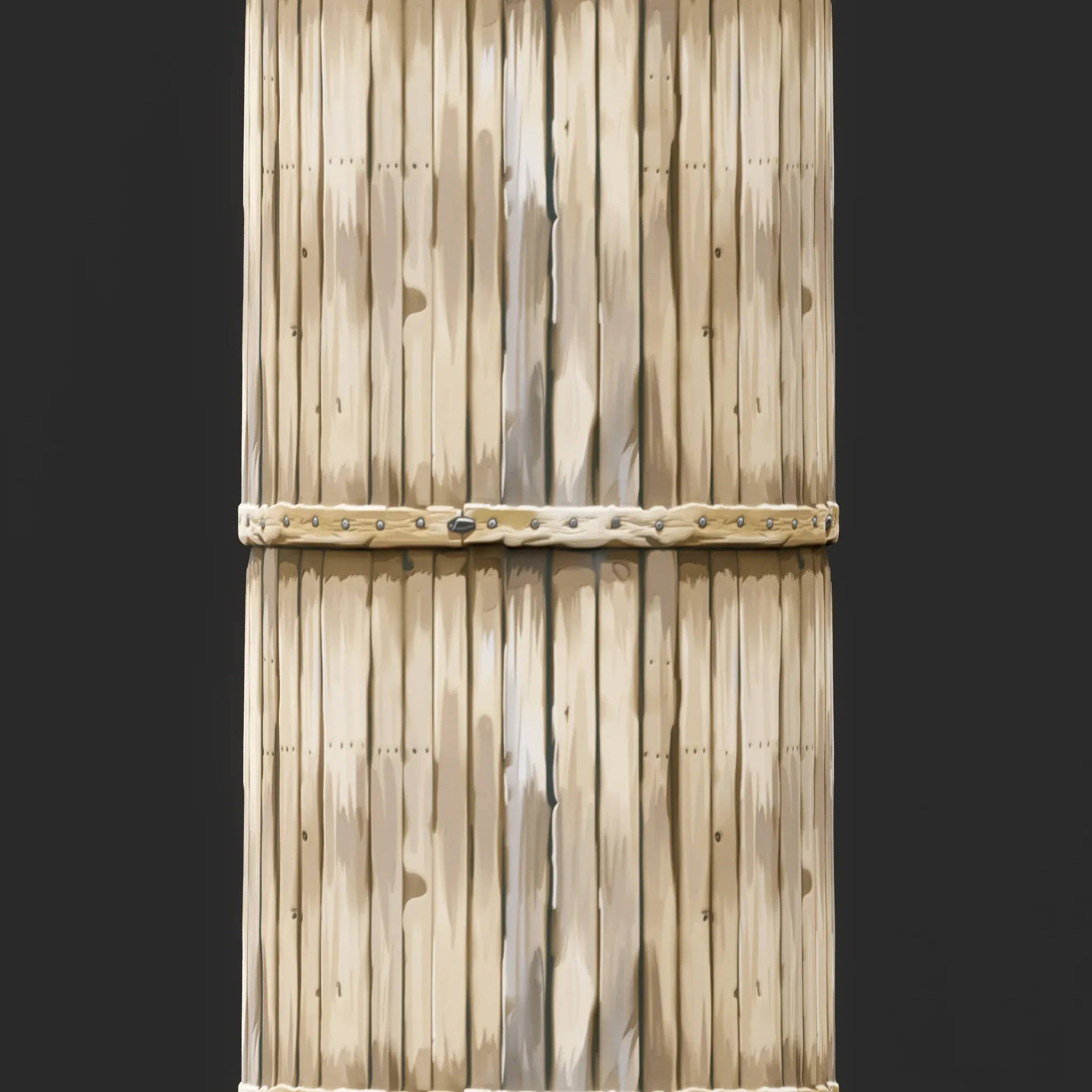 Stylized Wood Fence Seamless Texture