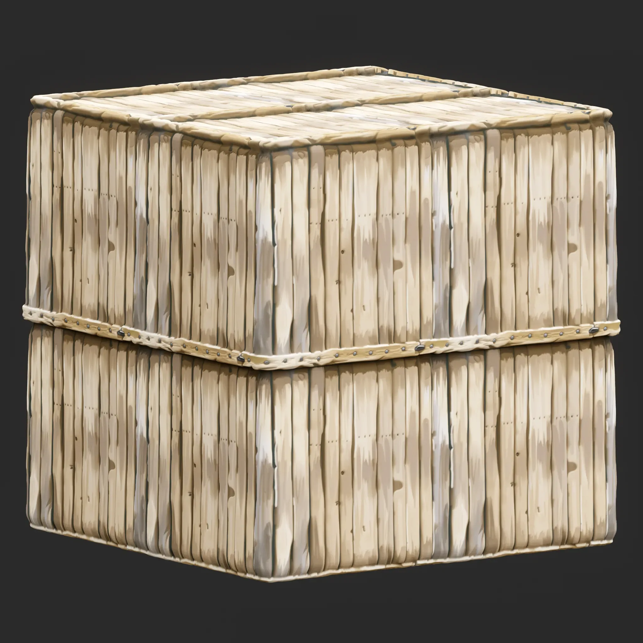 Stylized Wood Fence Seamless Texture