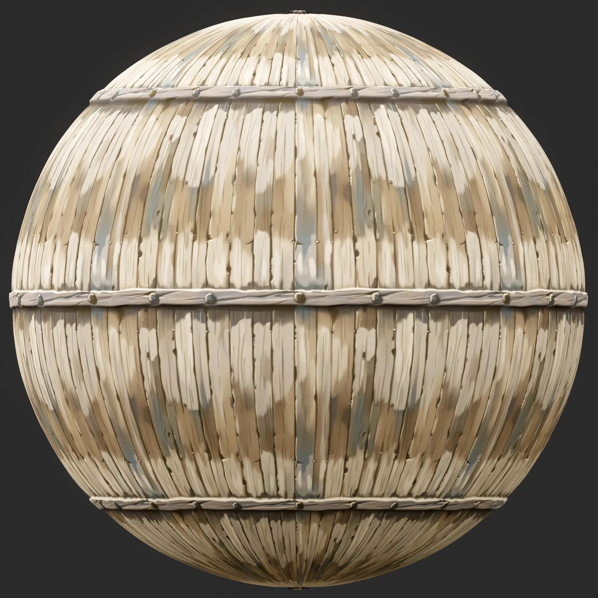 Stylized Wood Fence Seamless Texture