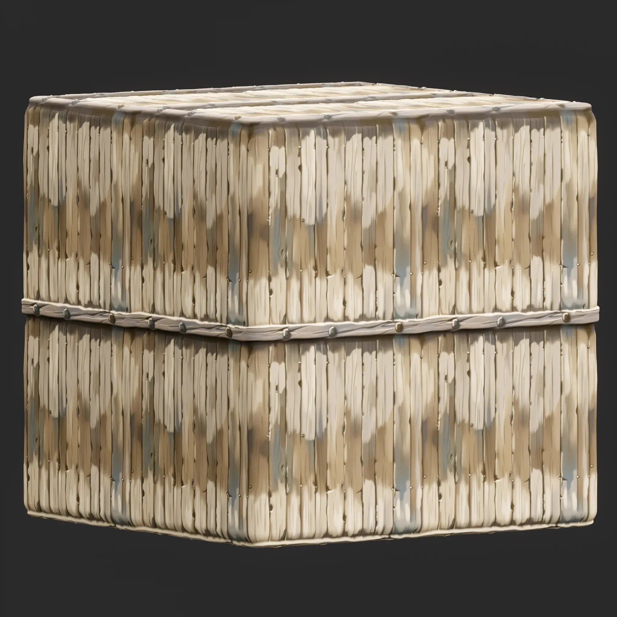 Stylized Wood Fence Seamless Texture