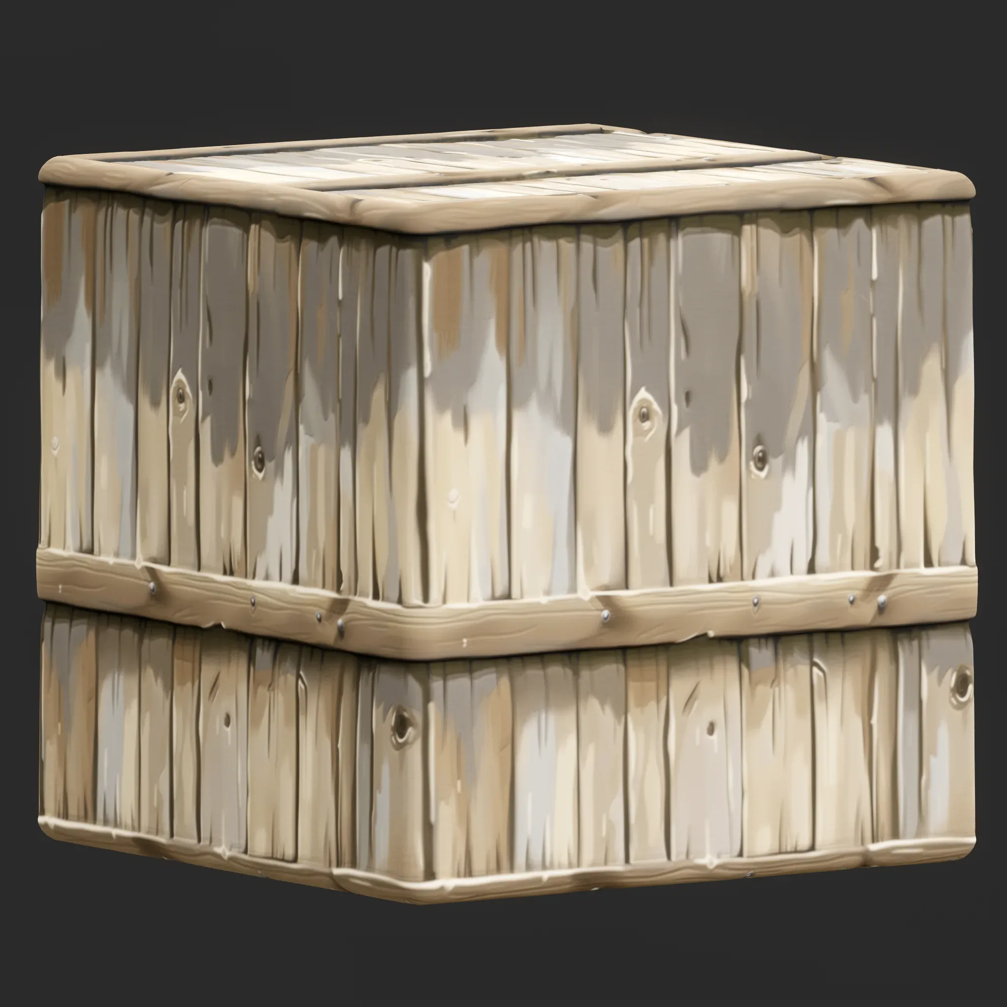 Stylized Wood Fence Seamless Texture