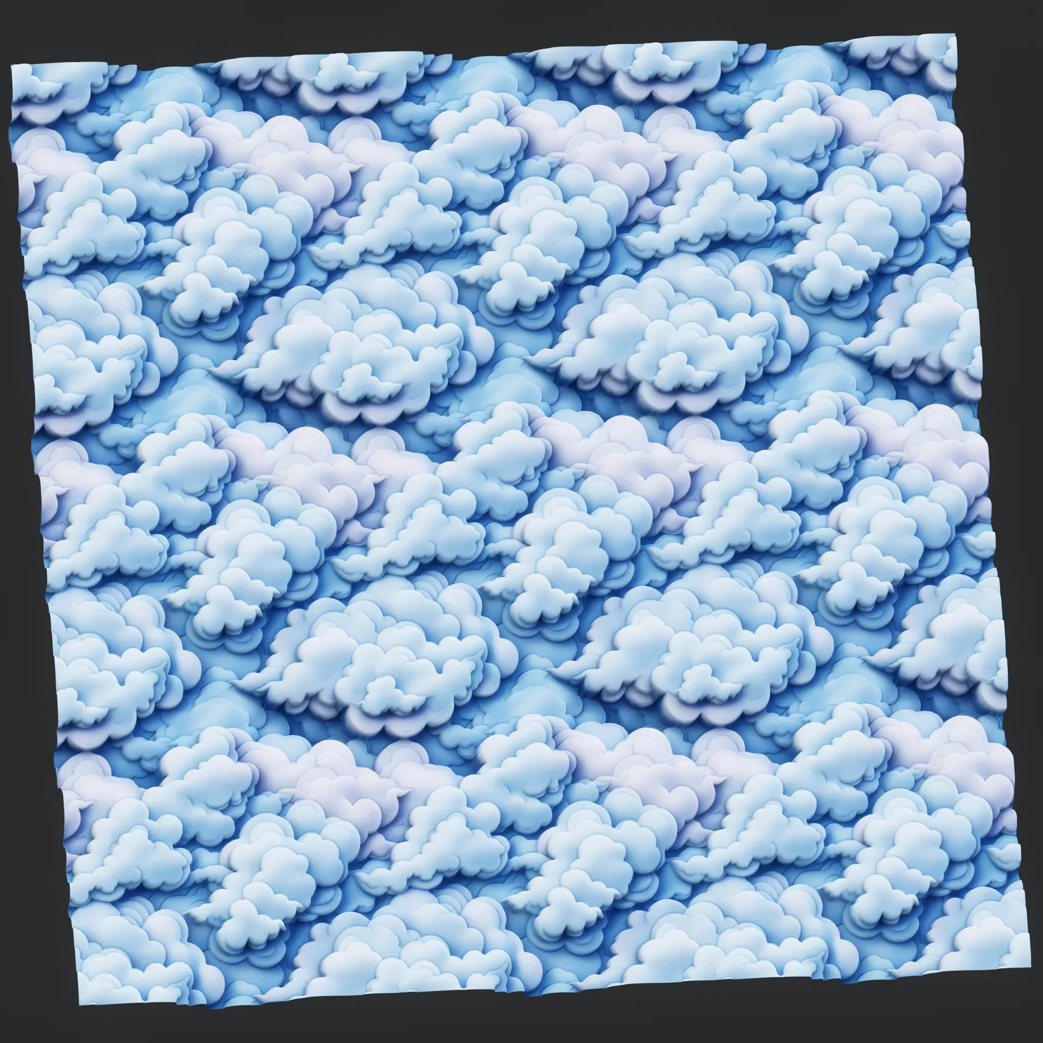 Stylized Clouds Seamless Texture