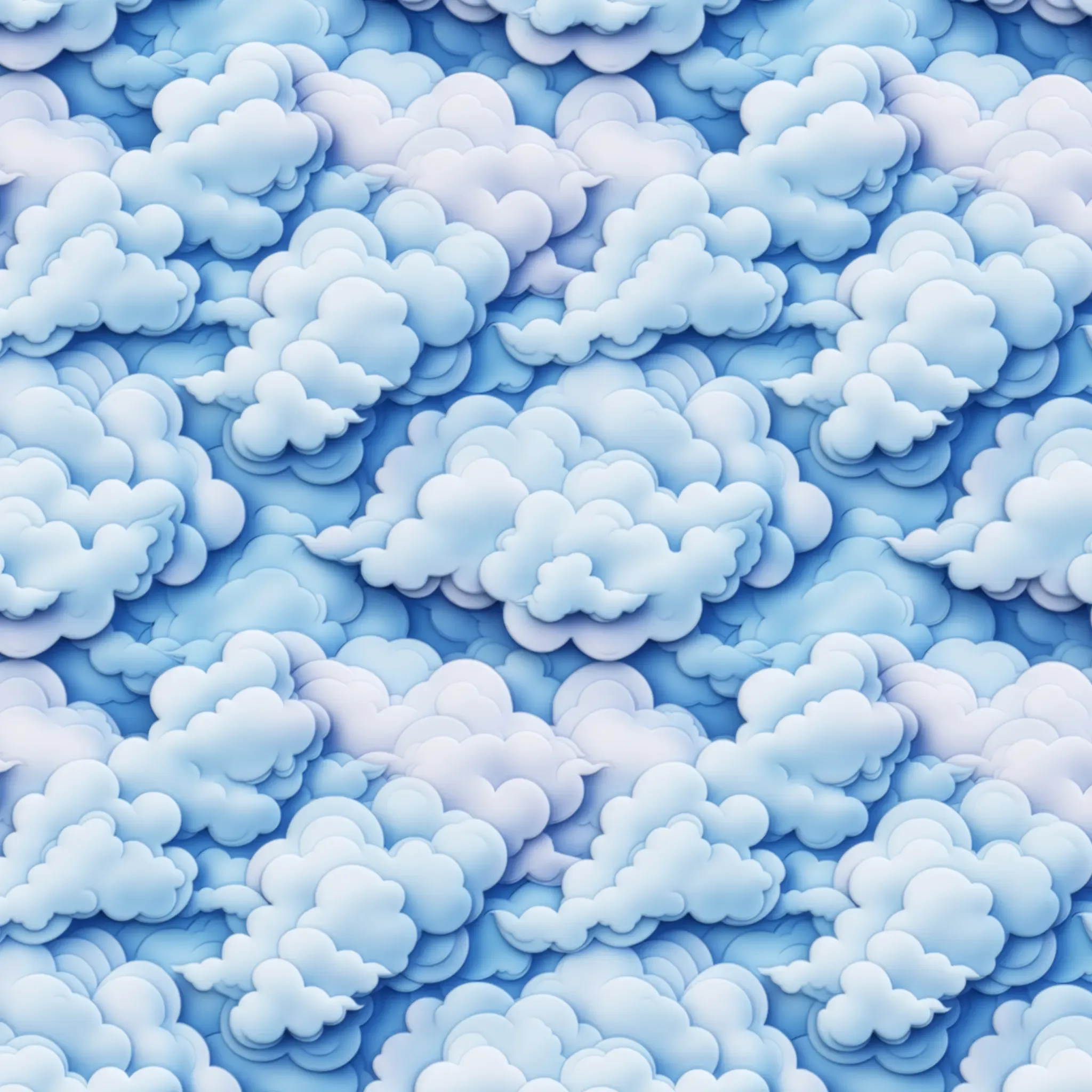 Stylized Clouds Seamless Texture