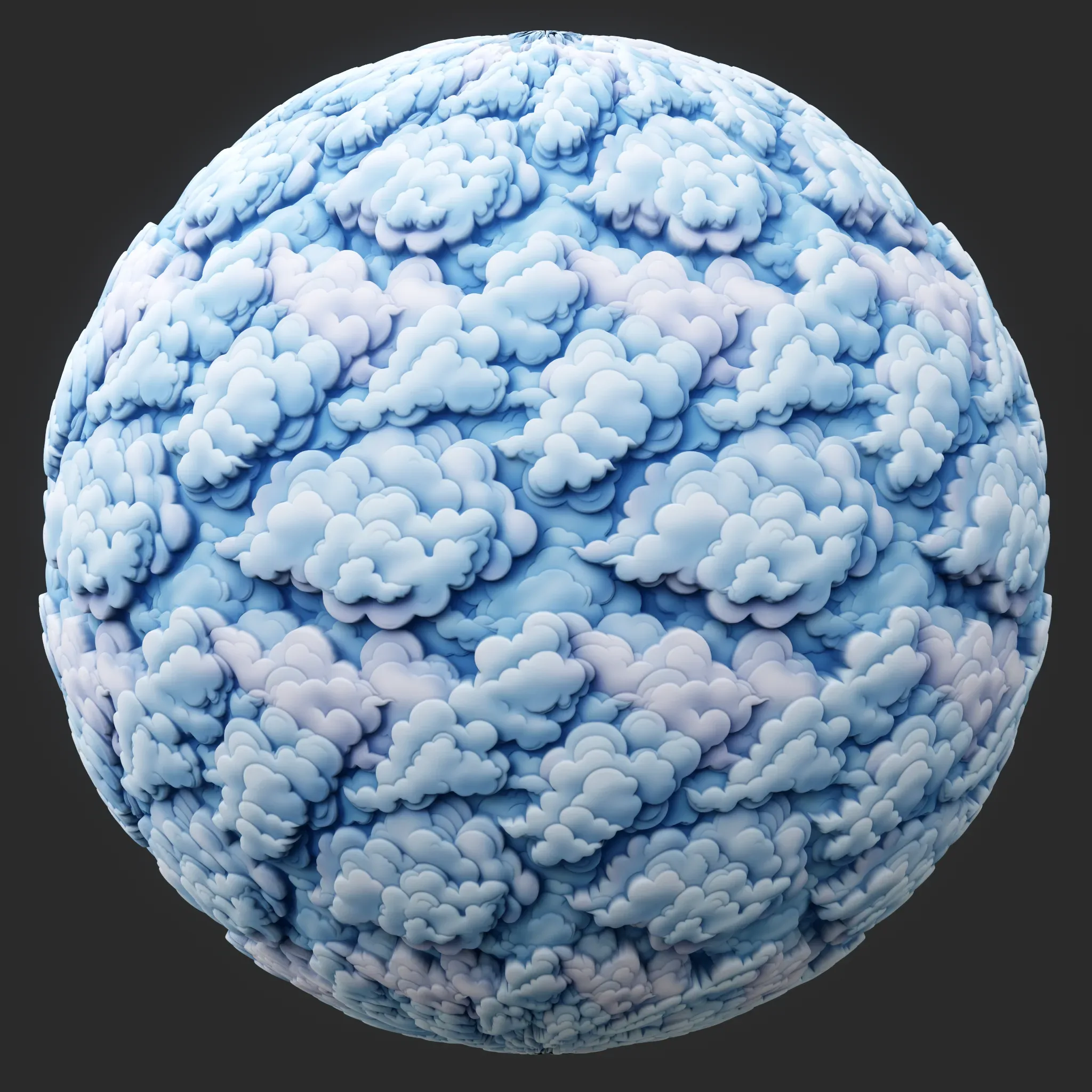 Stylized Clouds Seamless Texture