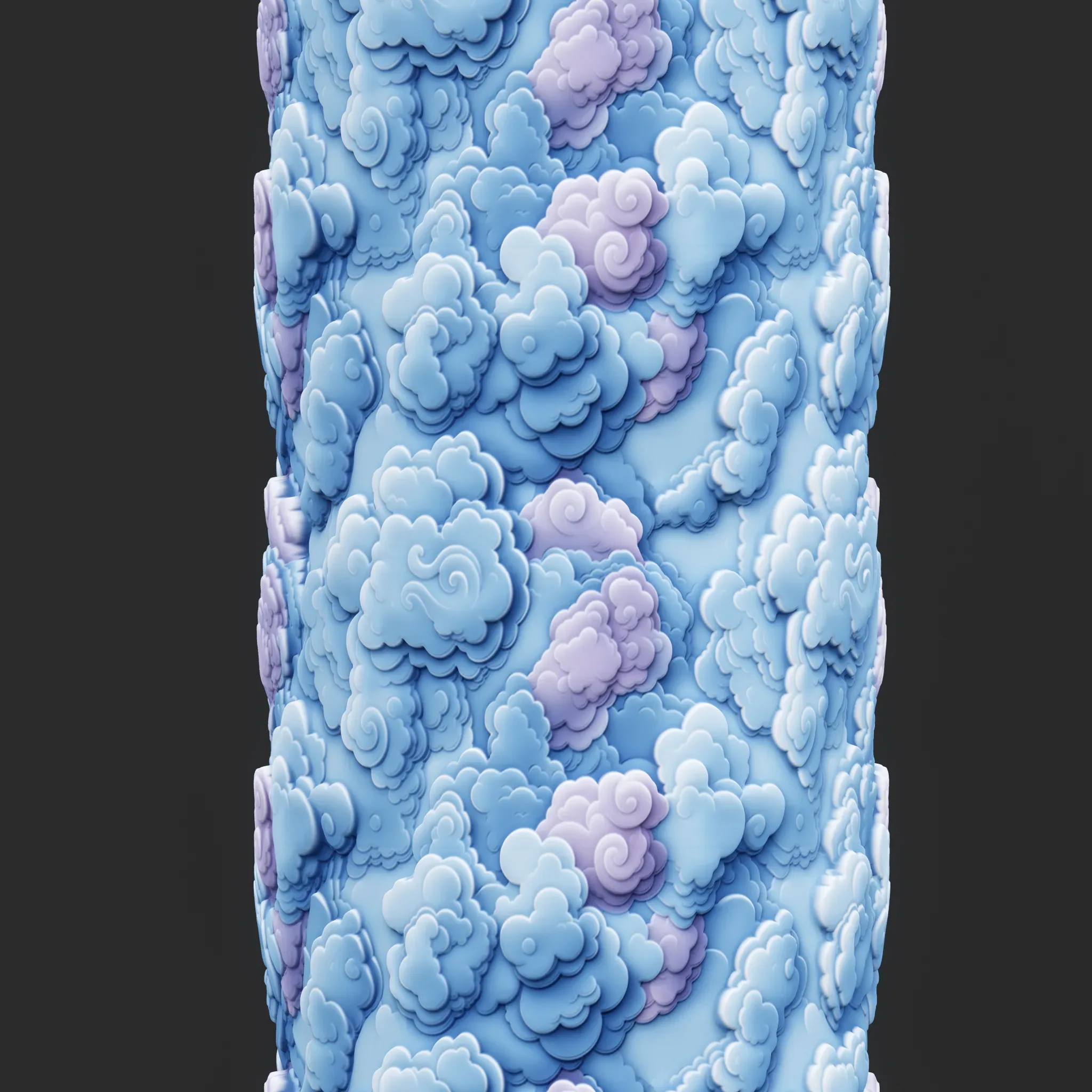 Stylized Clouds Seamless Texture