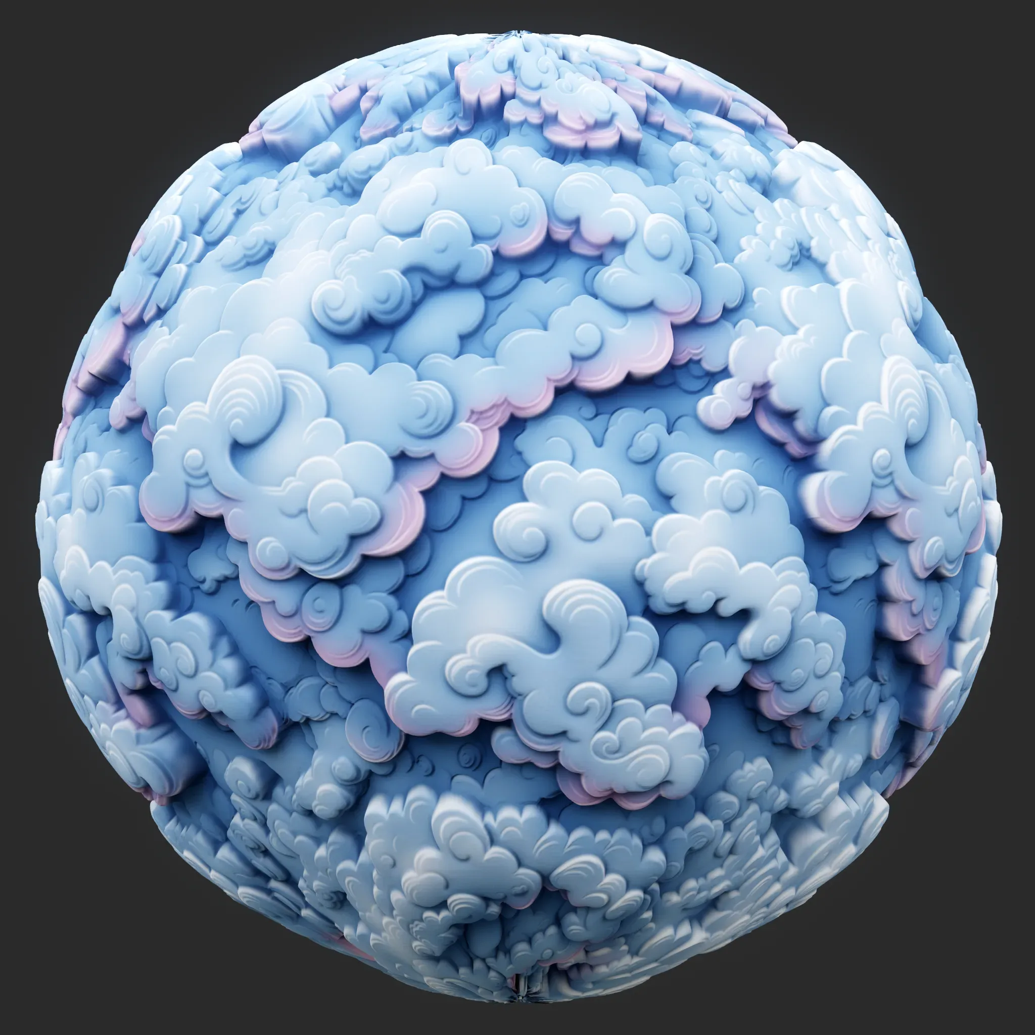 Stylized Clouds Seamless Texture