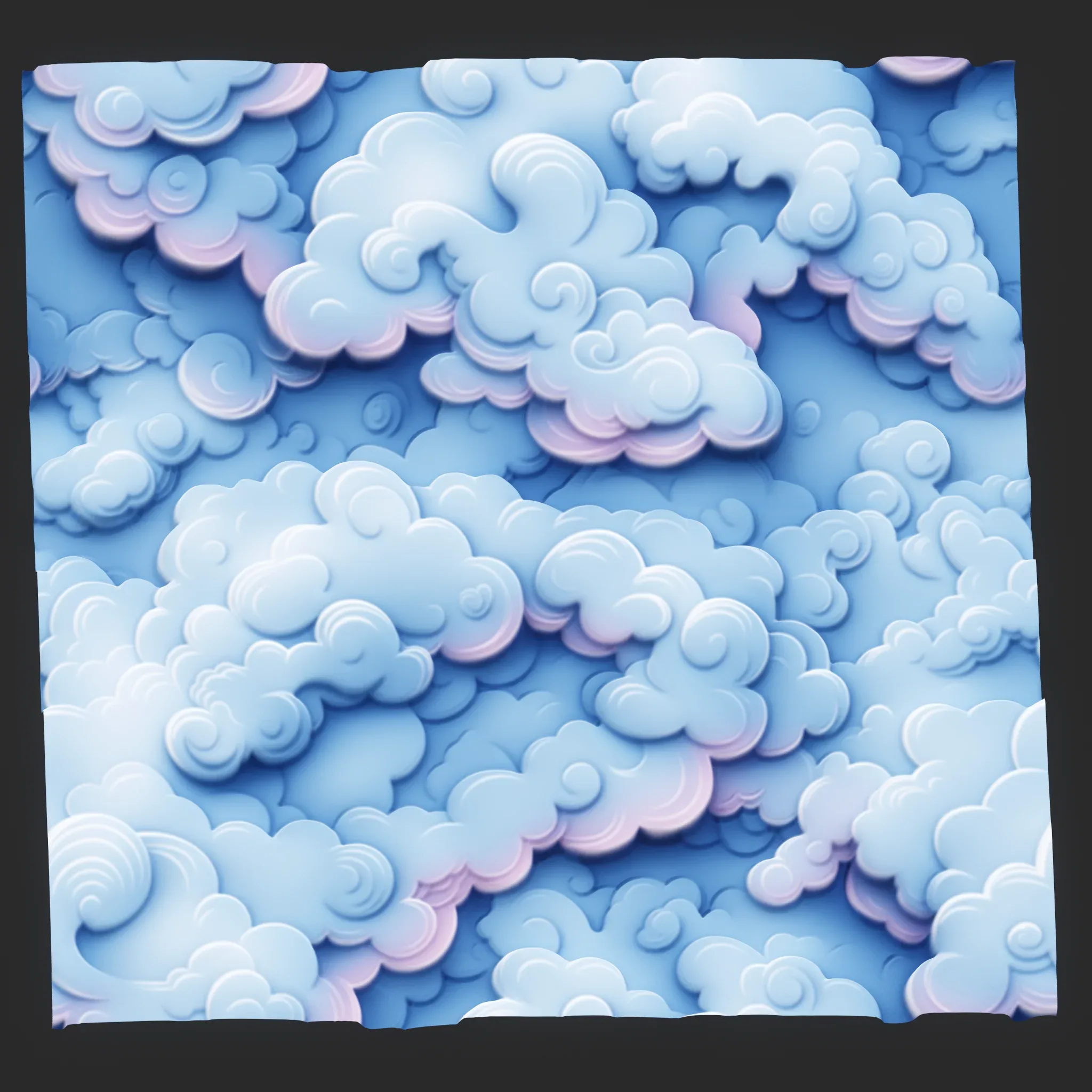 Stylized Clouds Seamless Texture