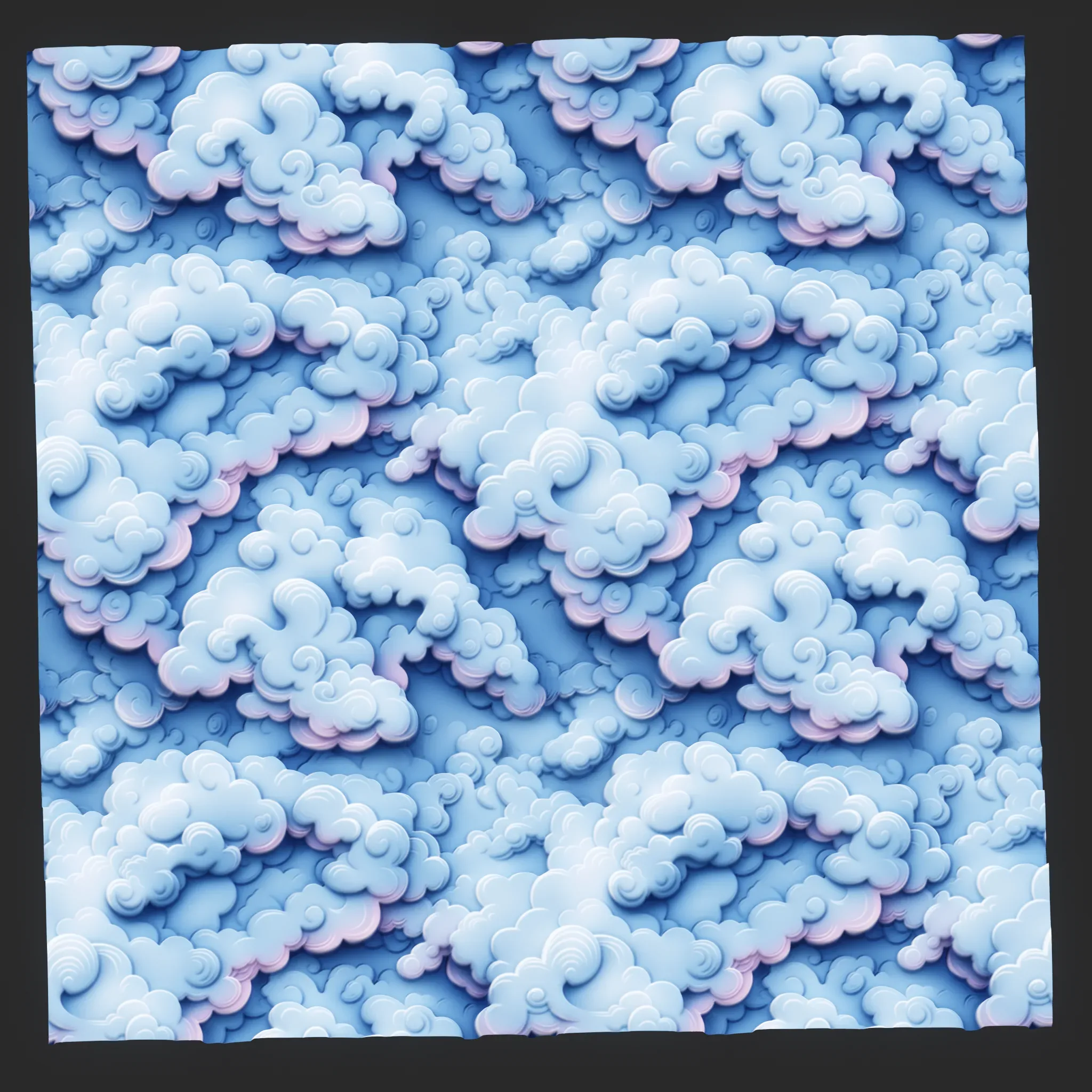 Stylized Clouds Seamless Texture