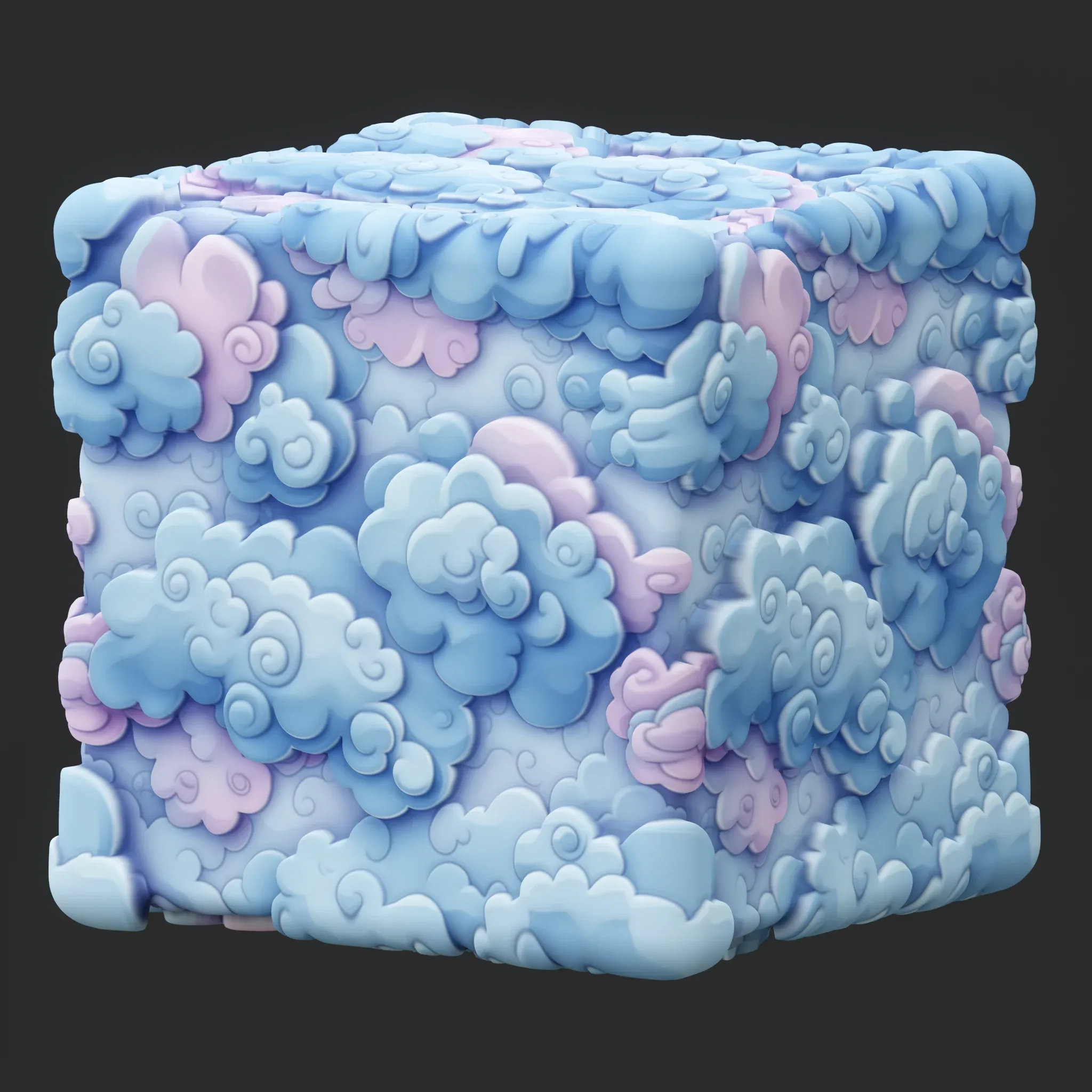 Stylized Clouds Seamless Texture