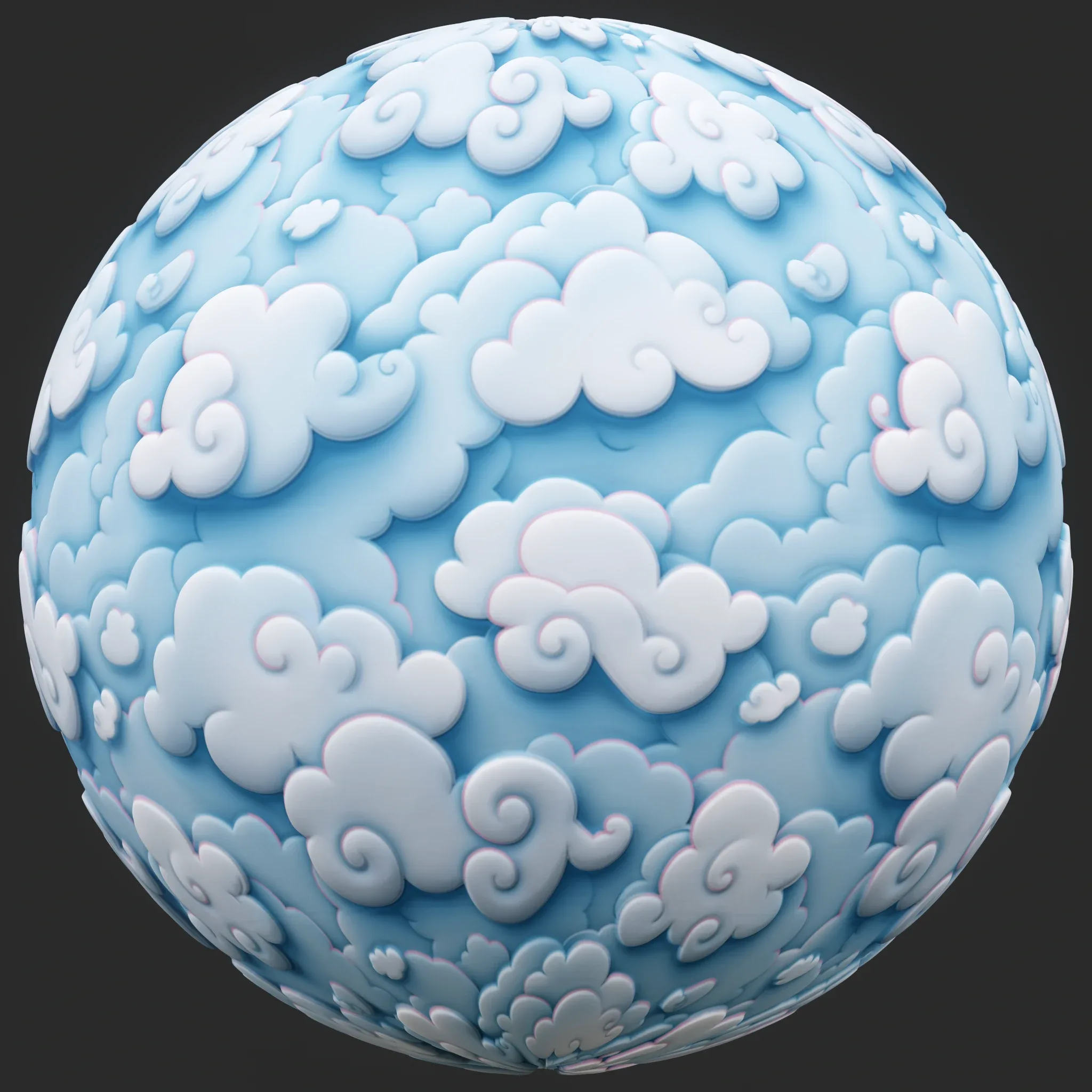 Stylized Clouds Seamless Texture