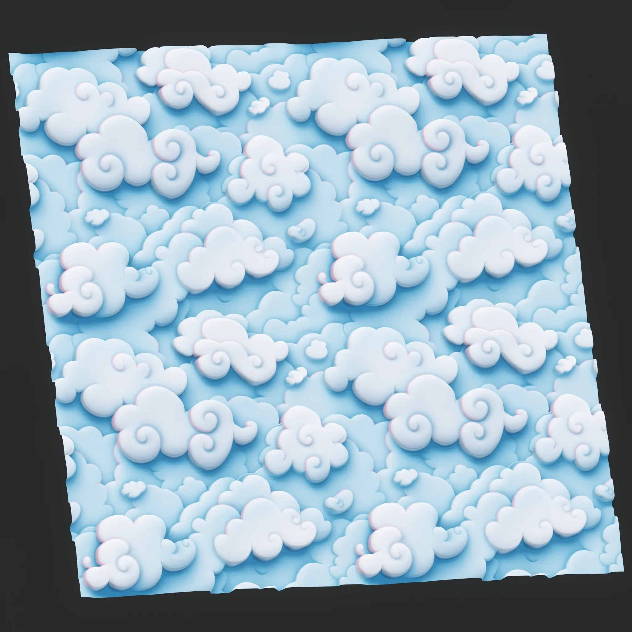 Stylized Clouds Seamless Texture