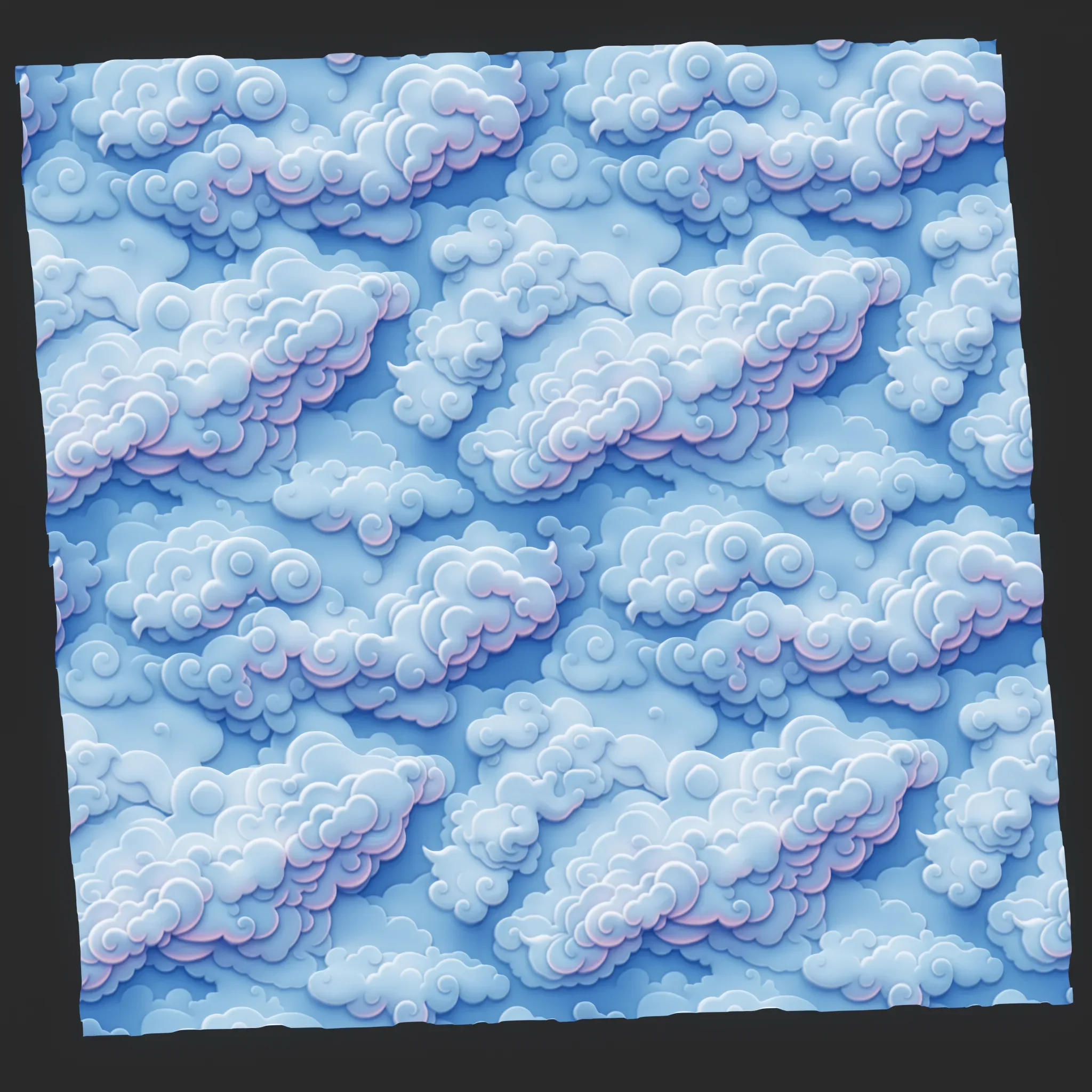 Stylized Clouds Seamless Texture