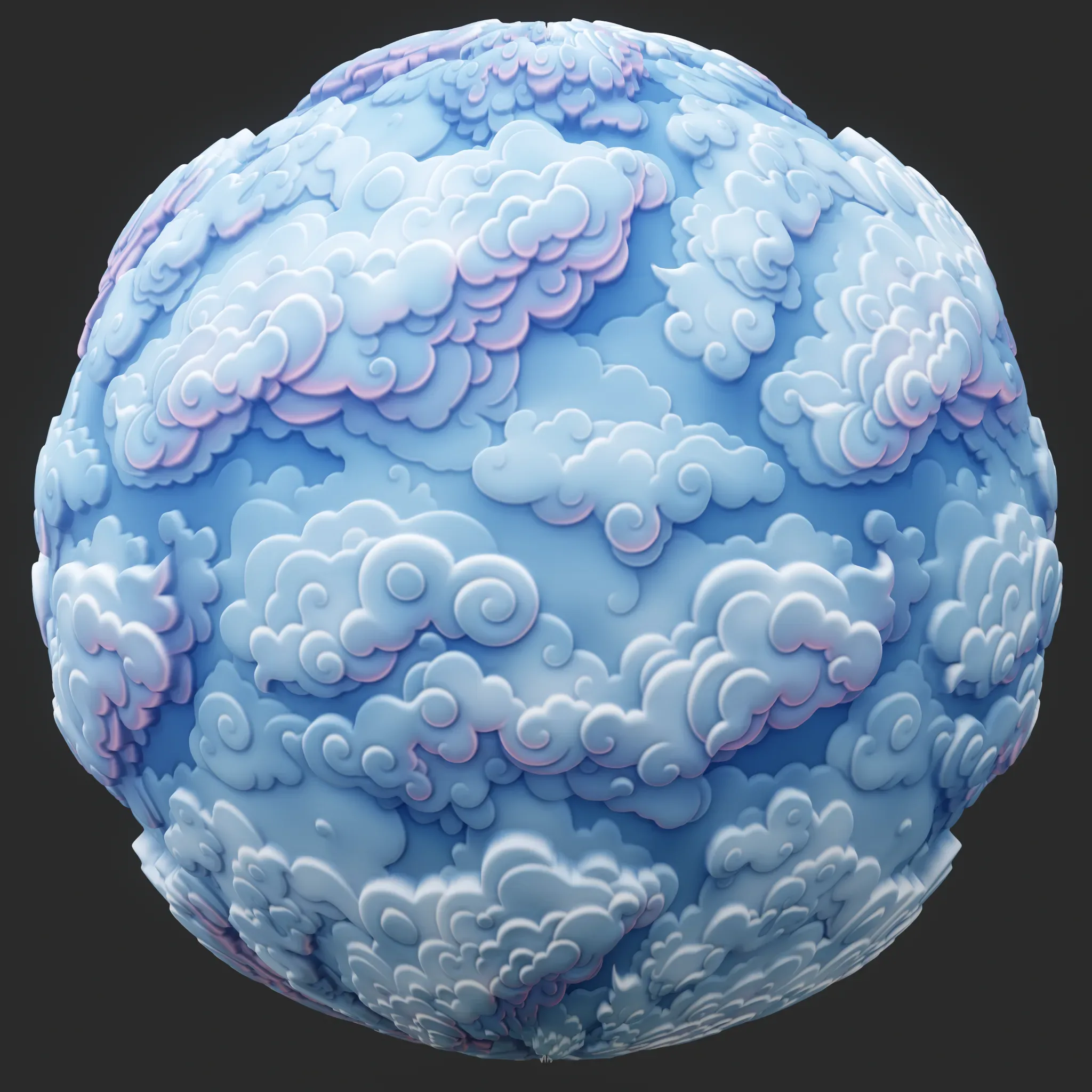 Stylized Clouds Seamless Texture