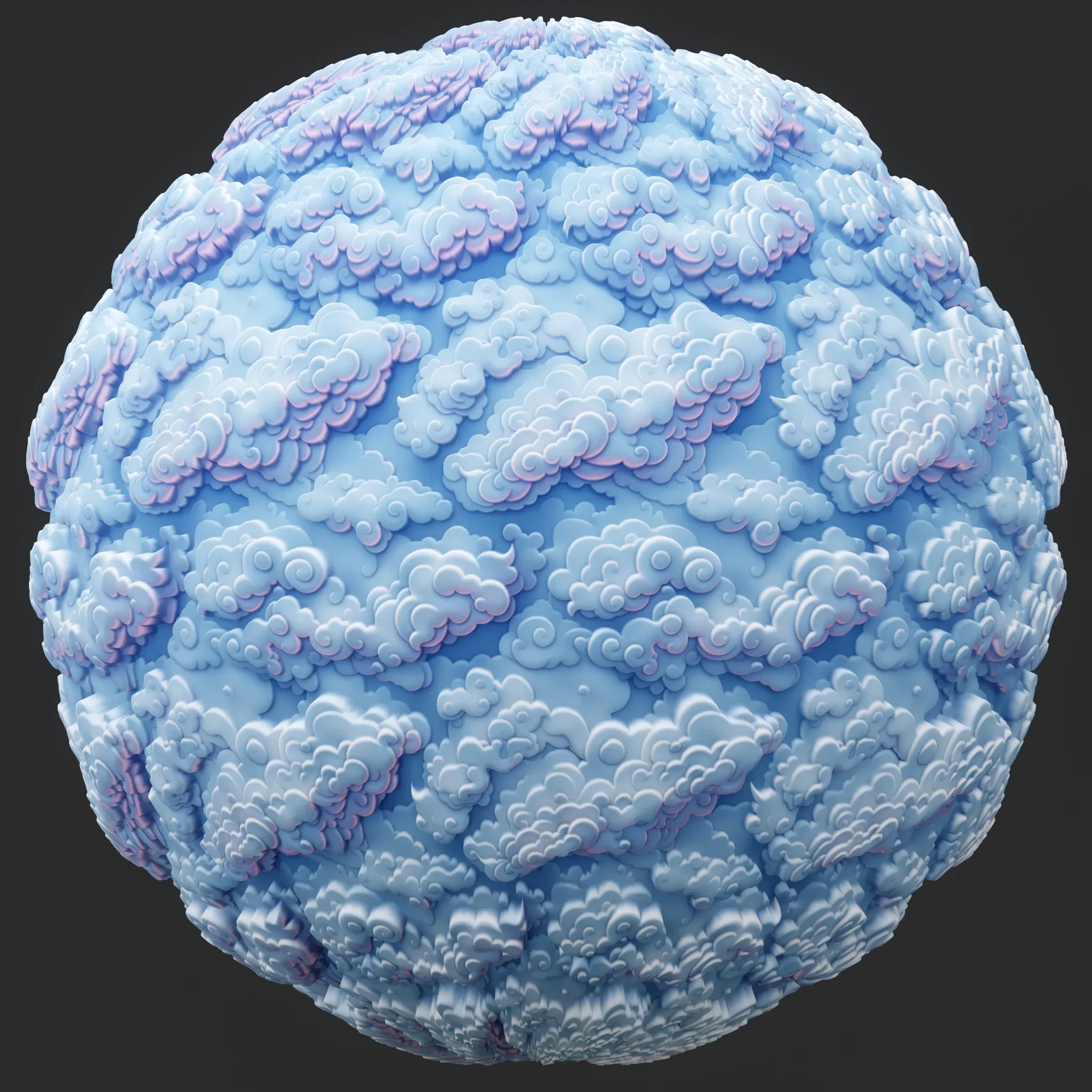 Stylized Clouds Seamless Texture