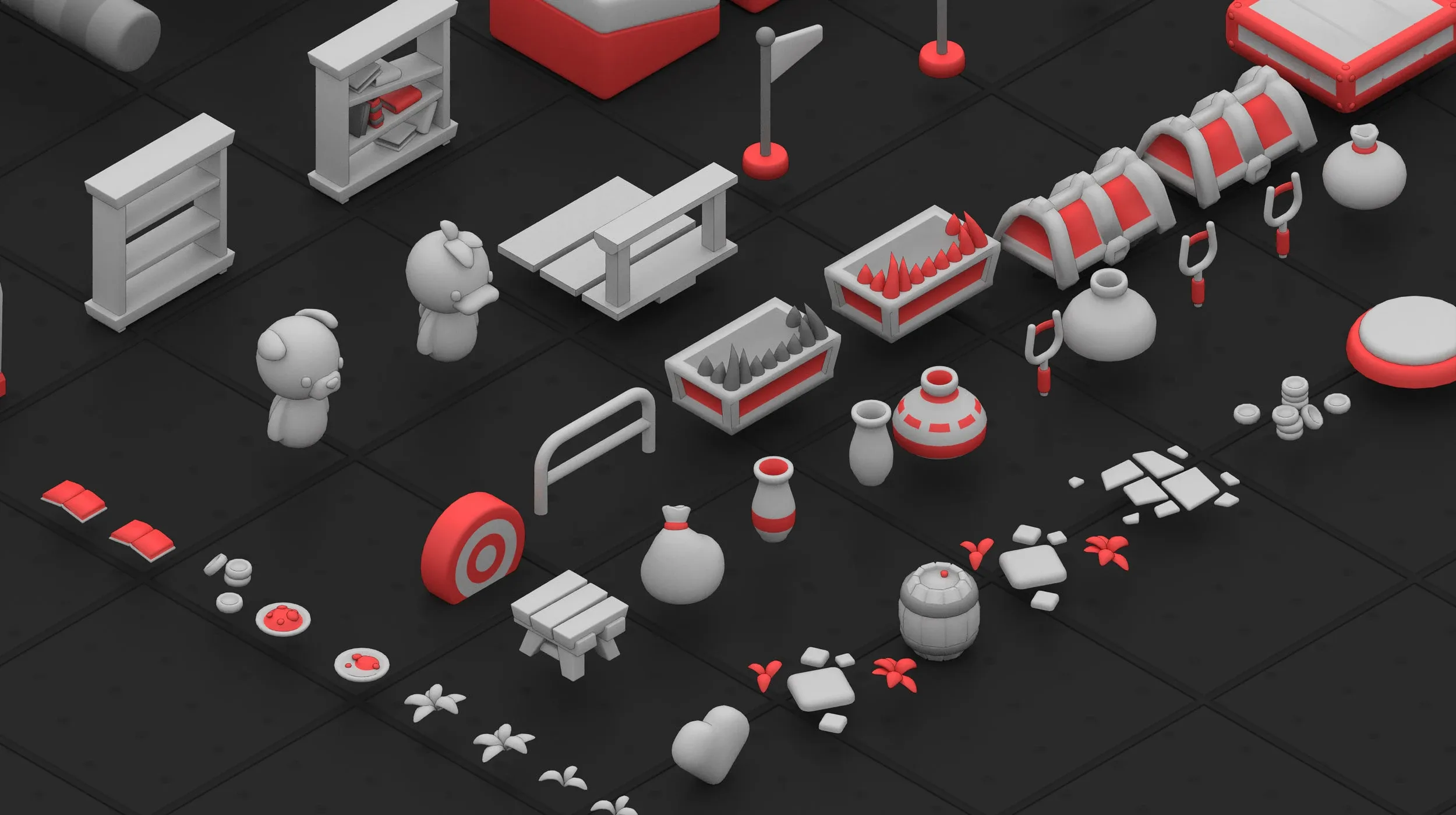 300 Basemesh city Collection
