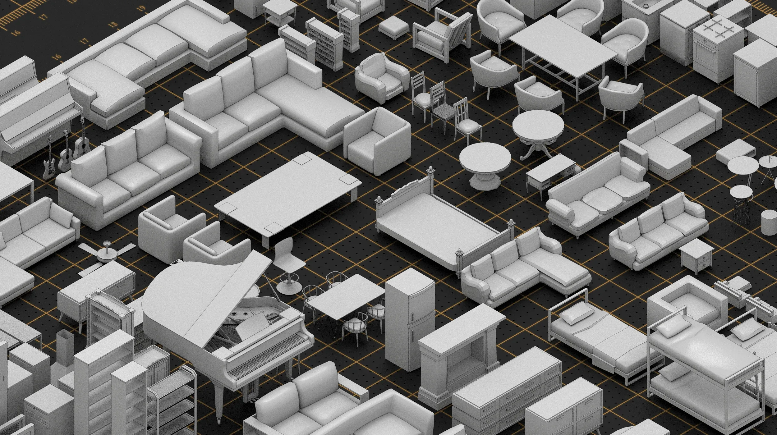 165 Basemesh Furniture Collection
