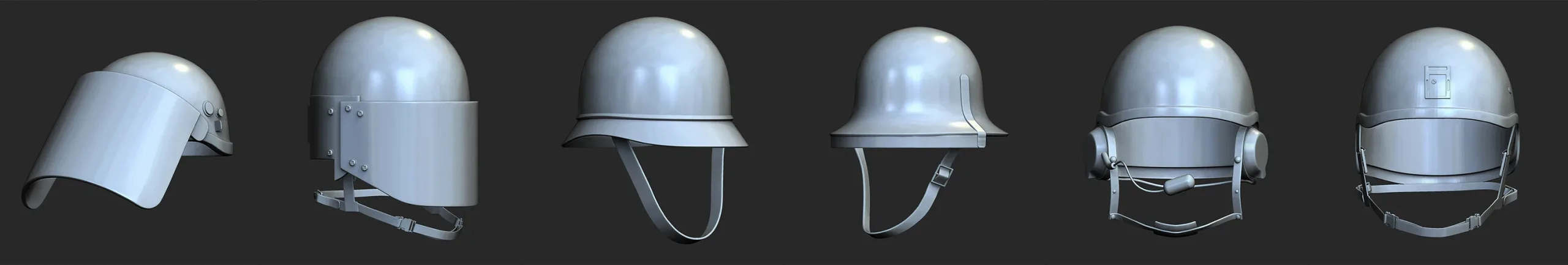 17 Army Helmet Base Mesh