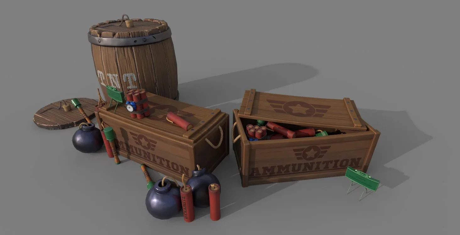 Stylized Explosives