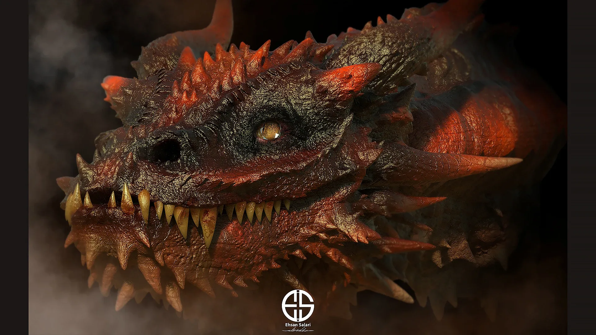 Dragons for 3D Printing-Dragon-3D Print-Character for 3D Printing