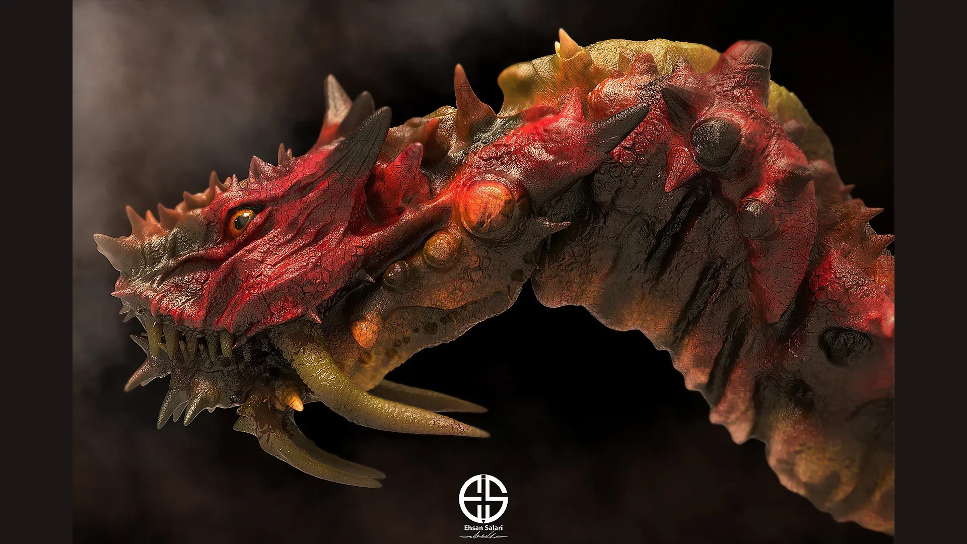 Dragons for 3D Printing-Dragon-3D Print-Character for 3D Printing