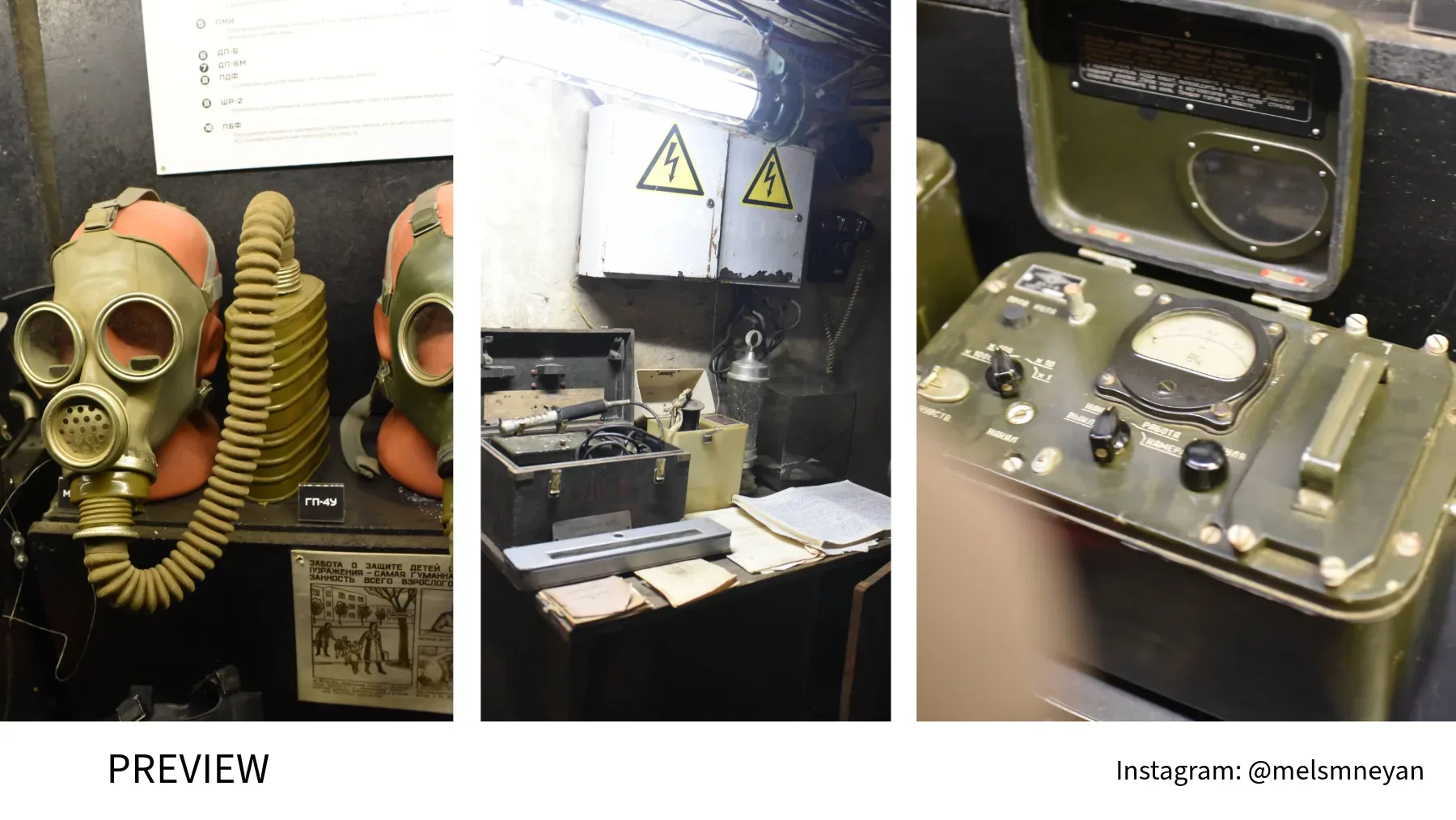 Soviet Nuclear Bomb Bunker Reference Images