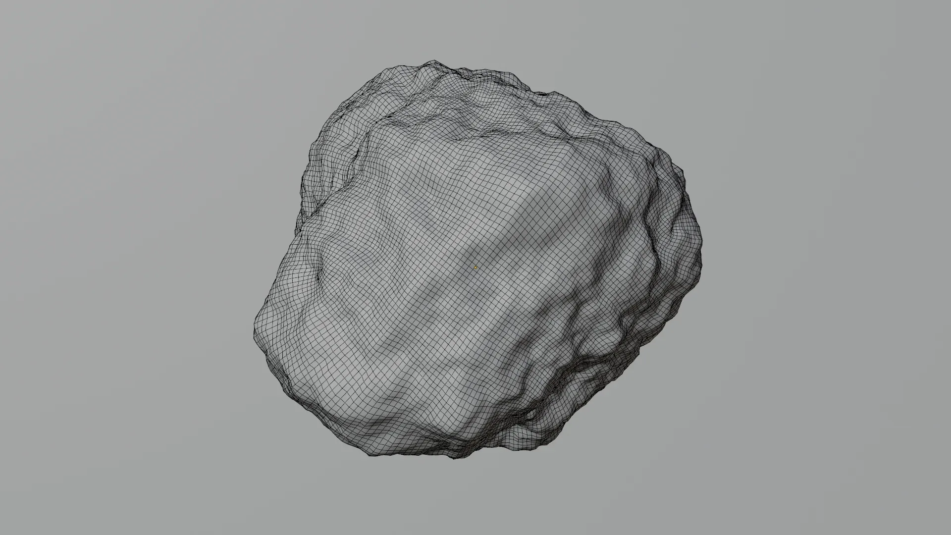 Asteroid with Procedural Material