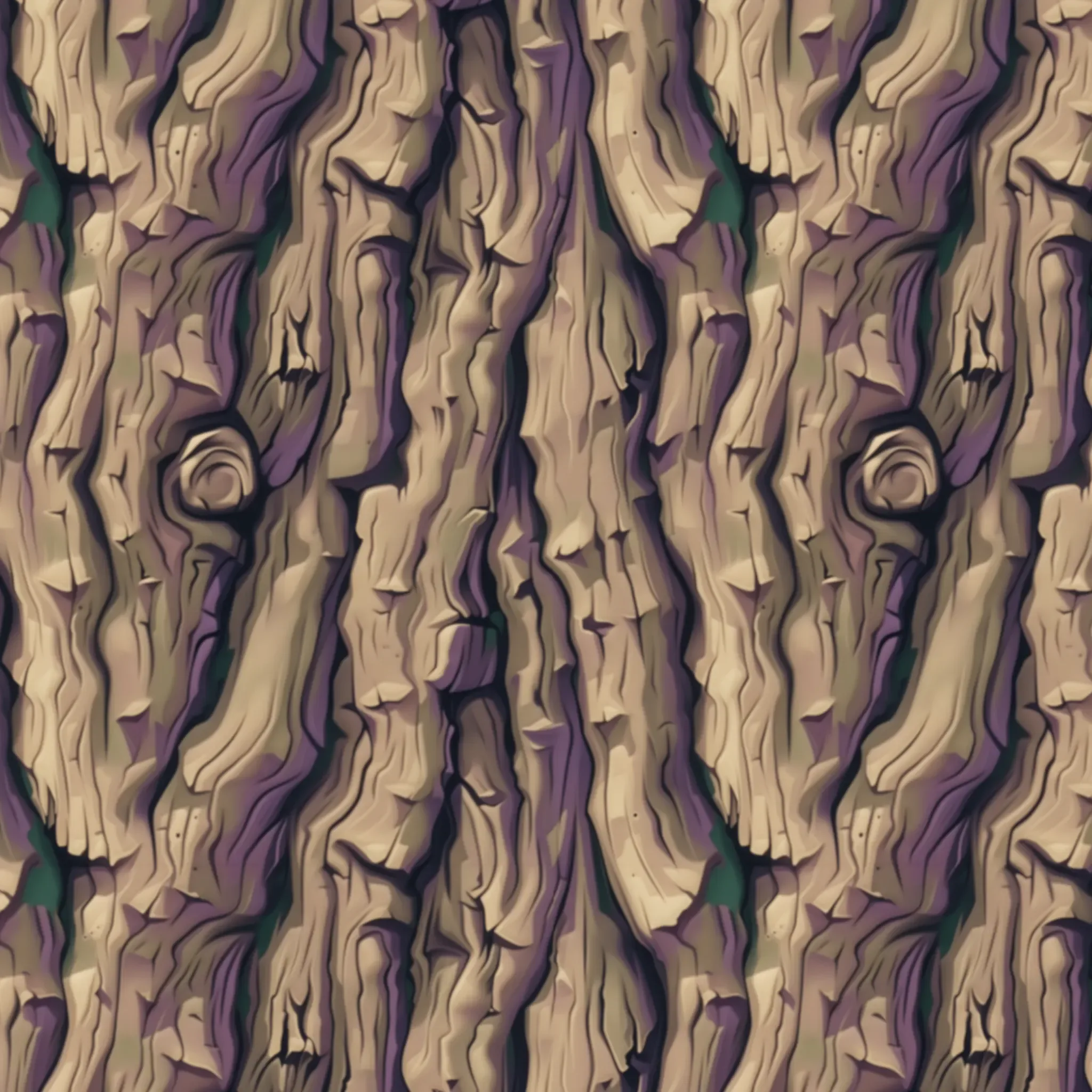Stylized Bark Seamless Texture