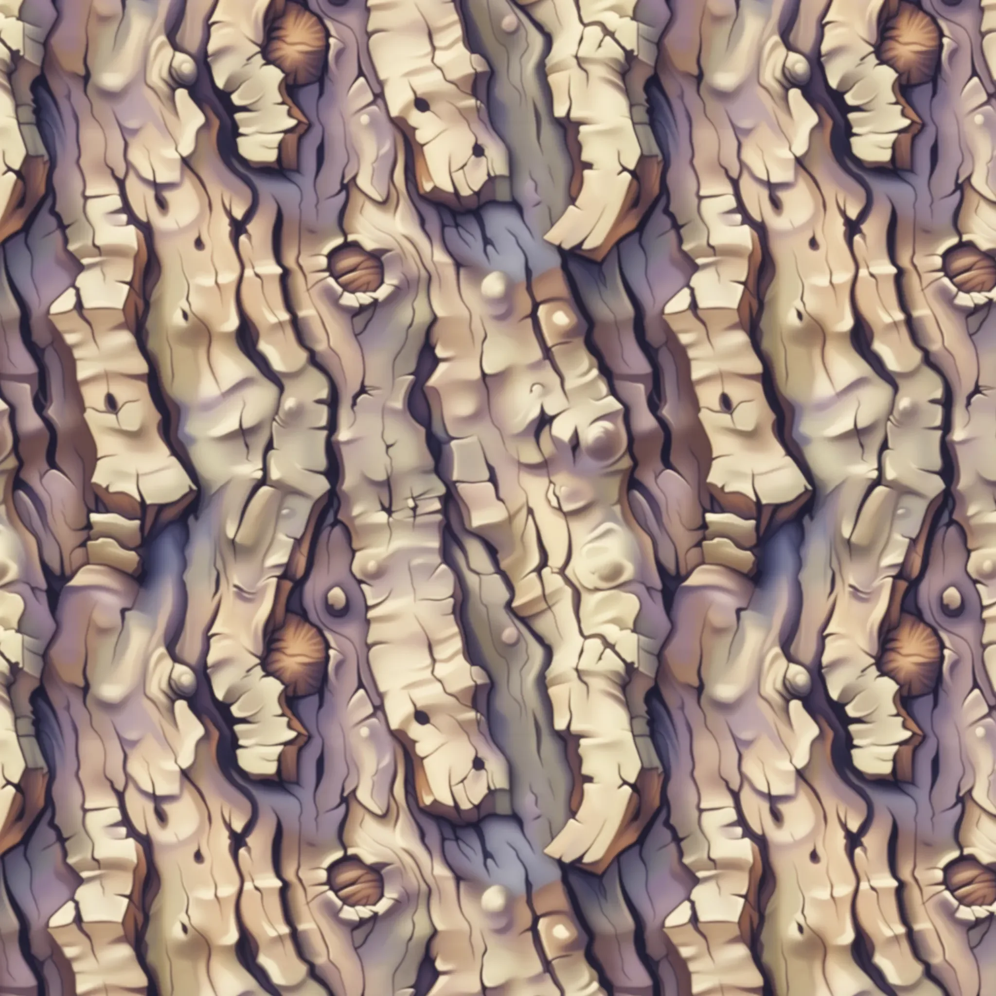 Stylized Bark Seamless Texture