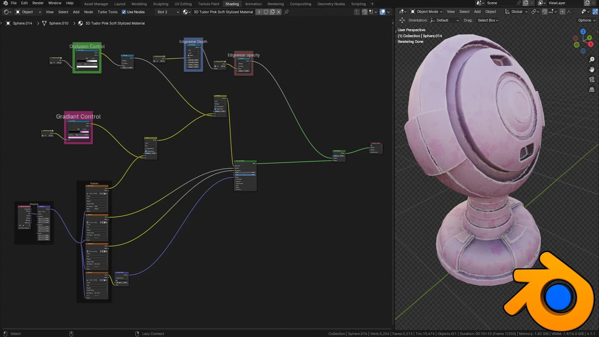 Overwatch Style Shader and Material Pack for Substance Painter and Blender