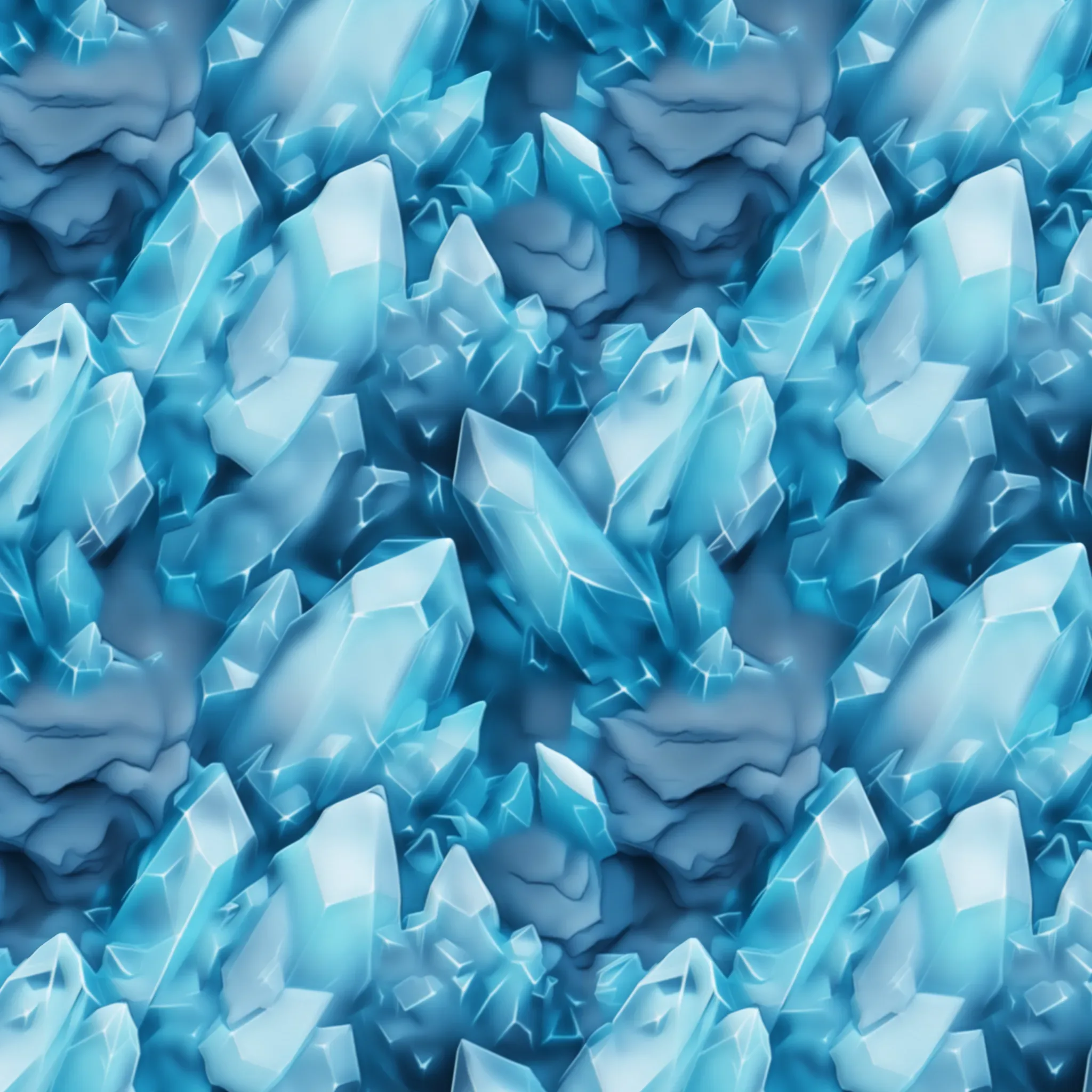 Stylized Crystal Seamless Texture