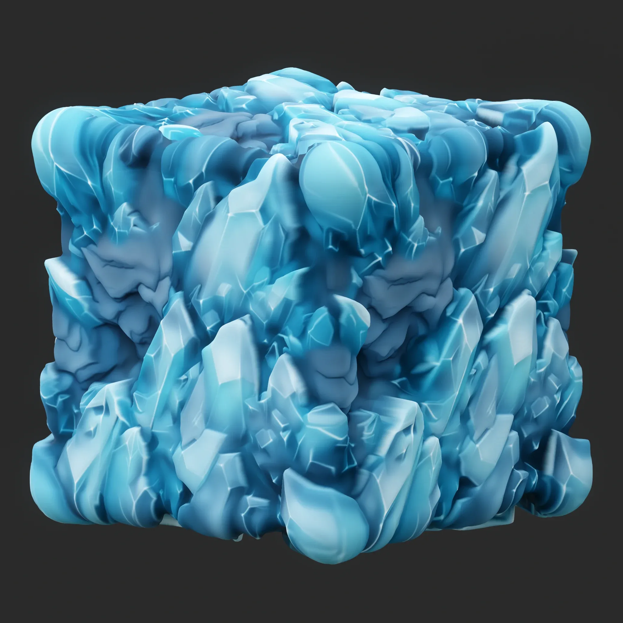 Stylized Crystal Seamless Texture