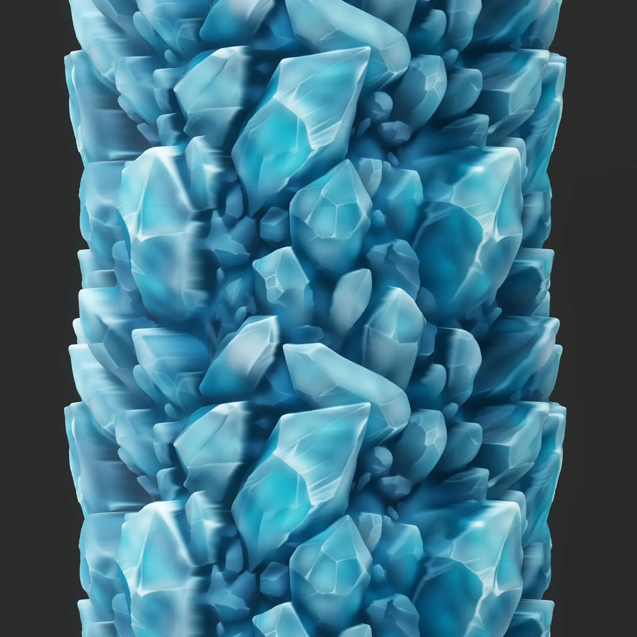 Stylized Crystal Seamless Texture