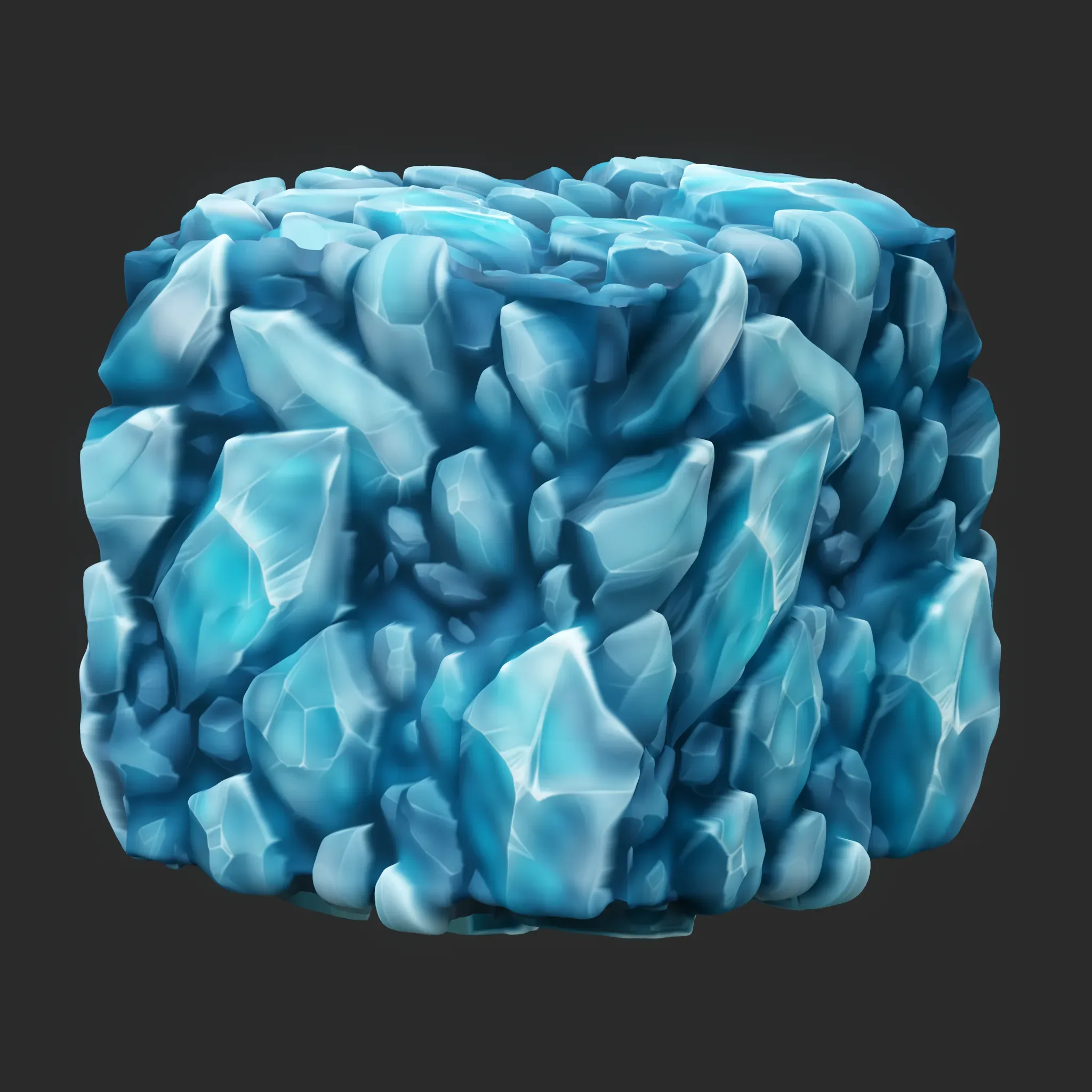 Stylized Crystal Seamless Texture