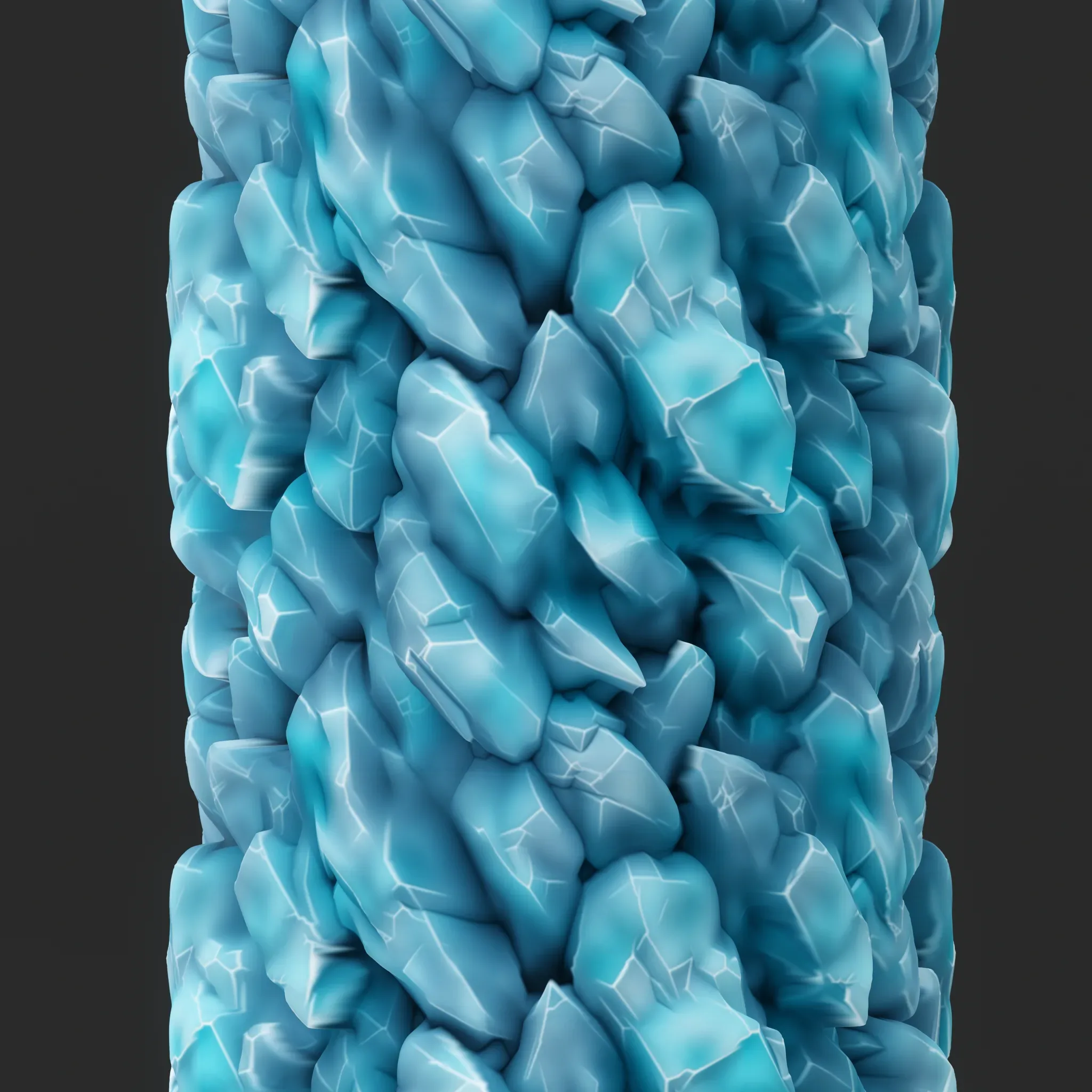 Stylized Crystal Seamless Texture