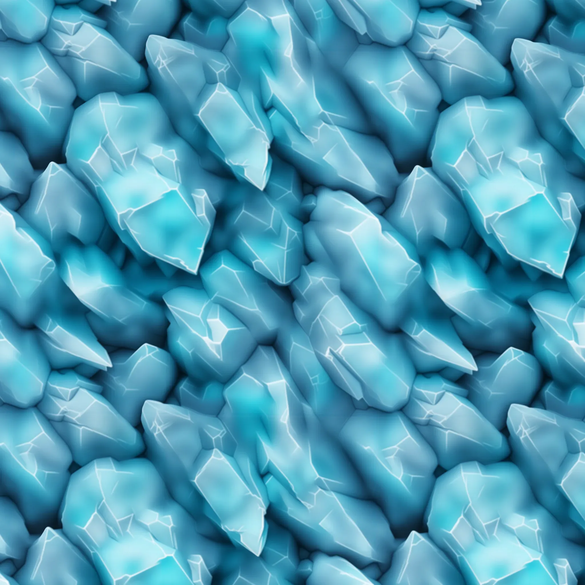 Stylized Crystal Seamless Texture