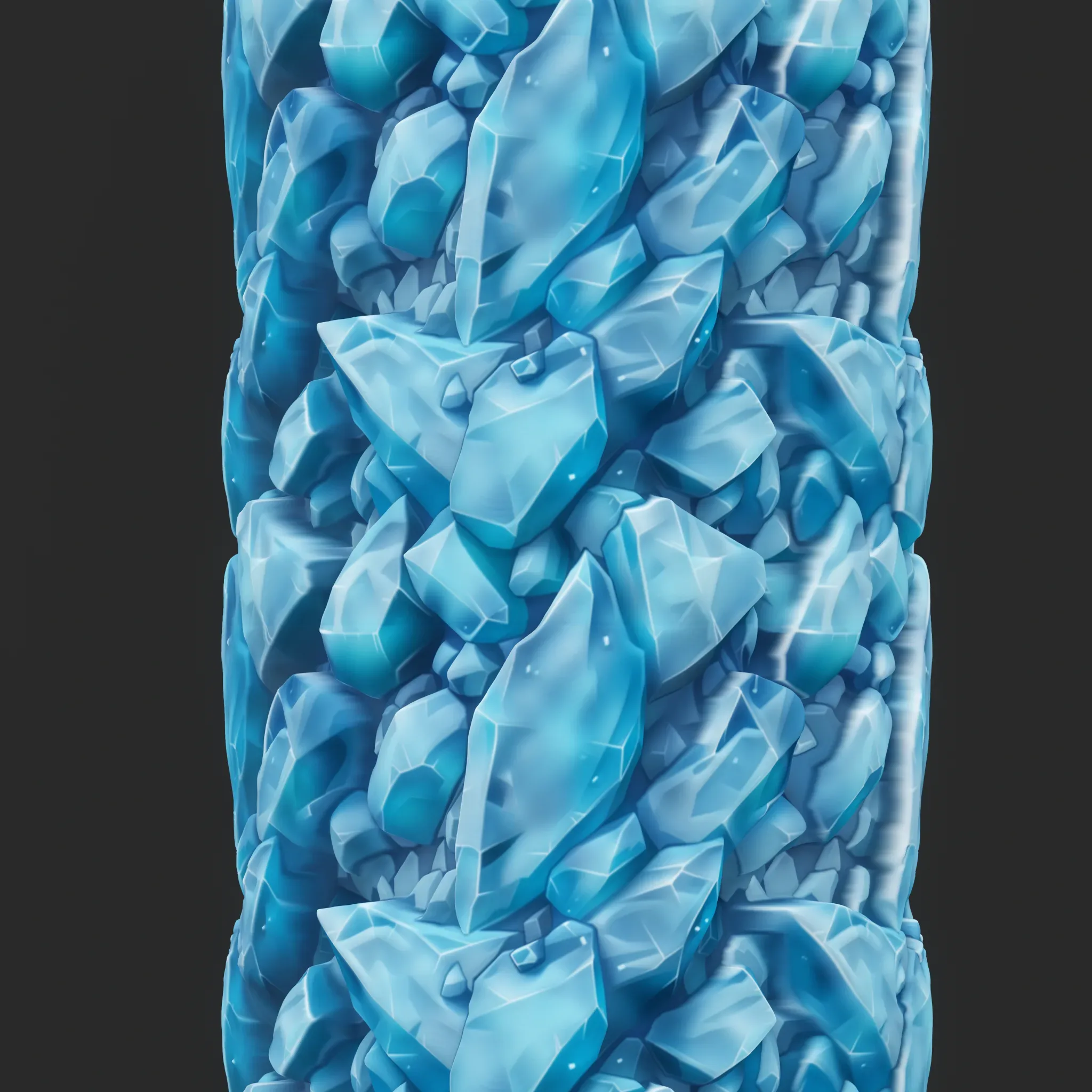 Stylized Crystal Seamless Texture