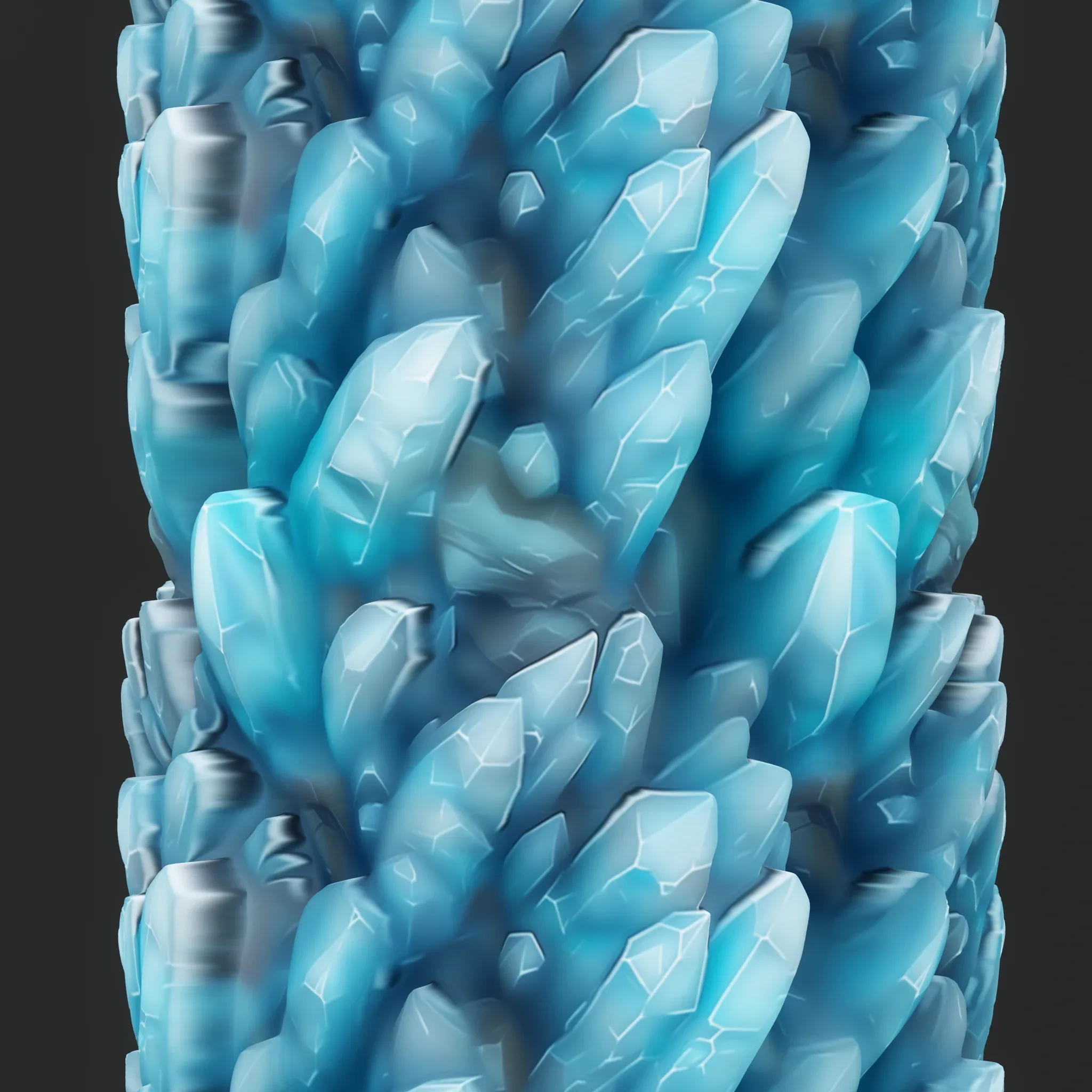 Stylized Crystal Seamless Texture