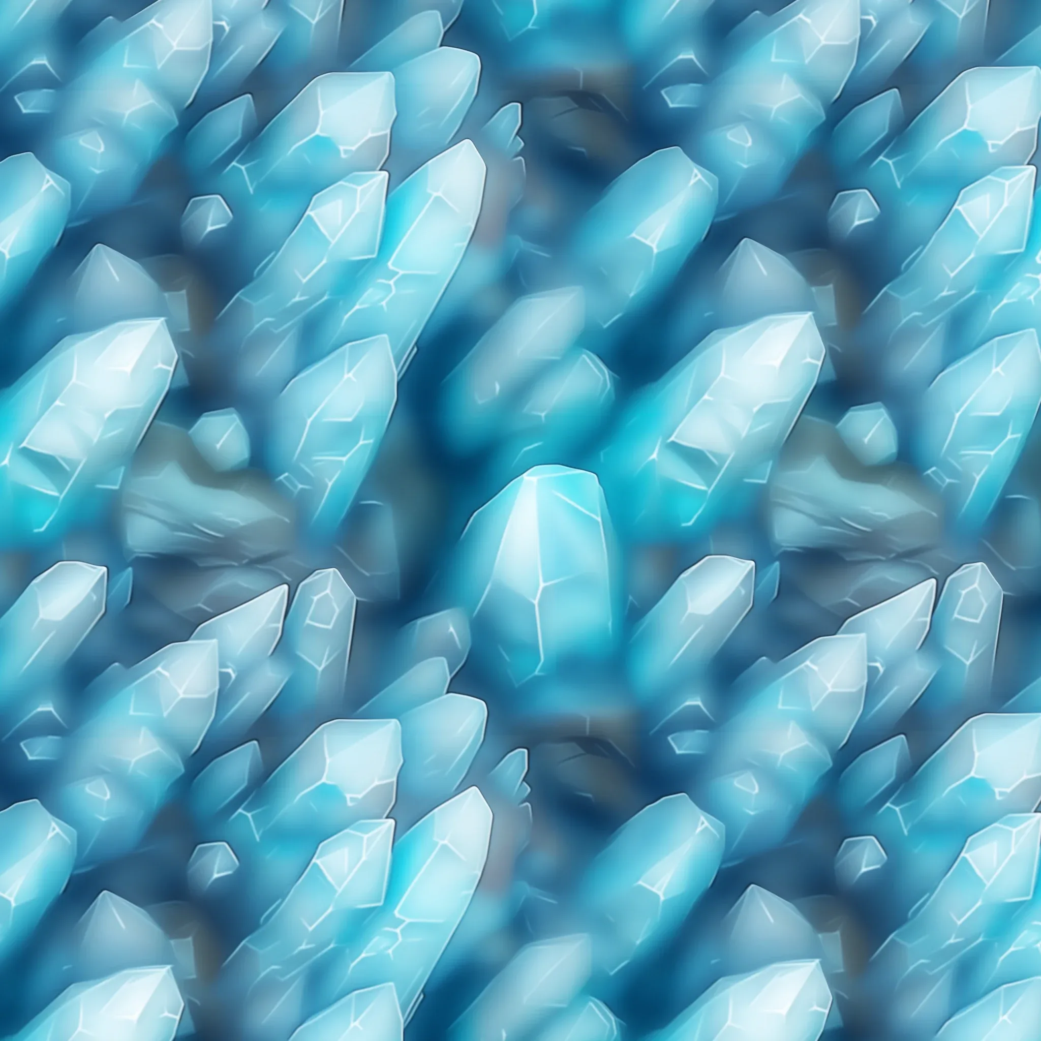 Stylized Crystal Seamless Texture