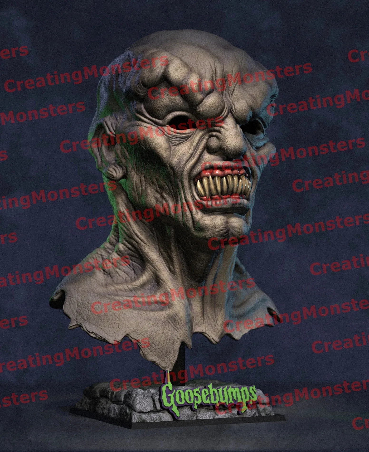 GOOSEBUMPS HAUNTED MASK STL